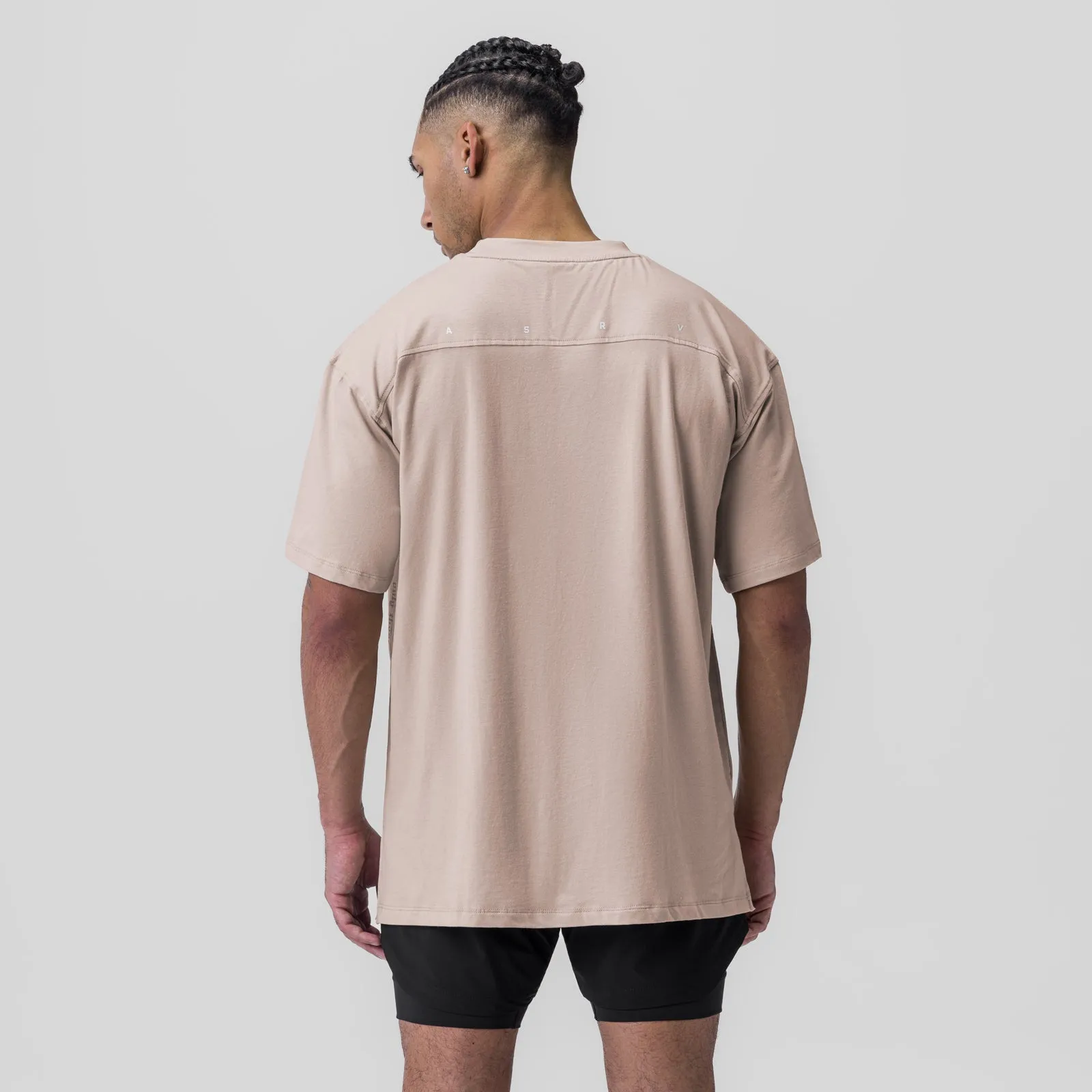 0824. Supima Oversized Tee - Chai ASRV
