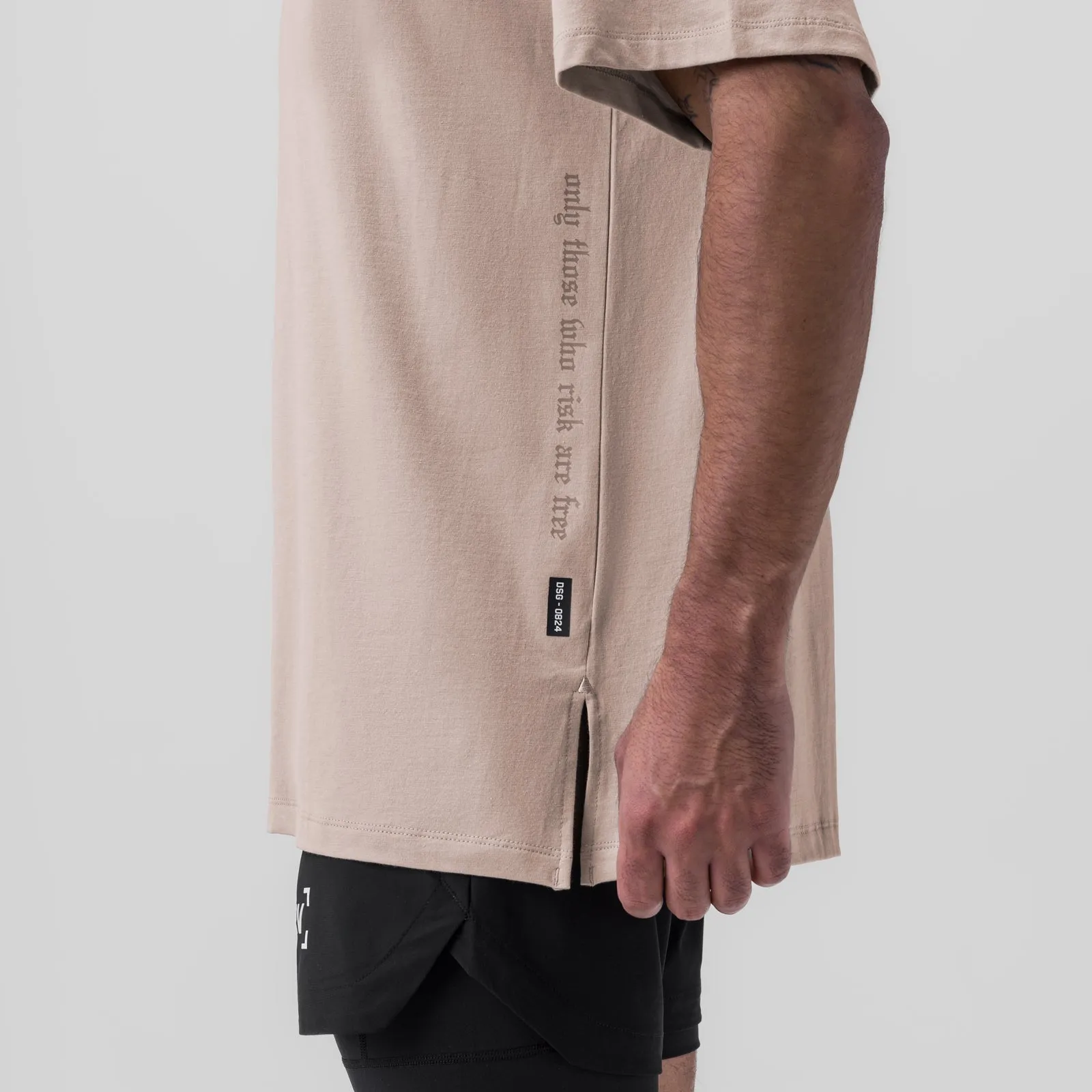 0824. Supima Oversized Tee - Chai ASRV