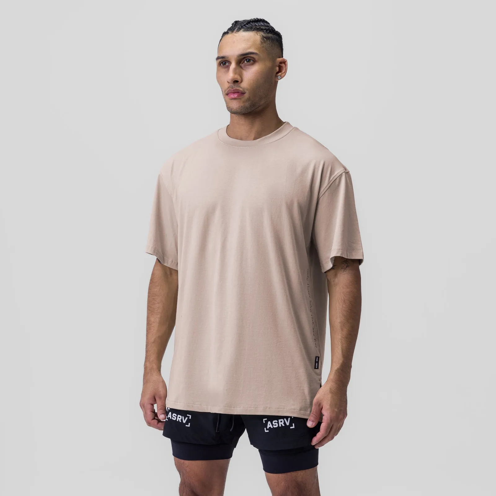 0824. Supima Oversized Tee - Chai ASRV
