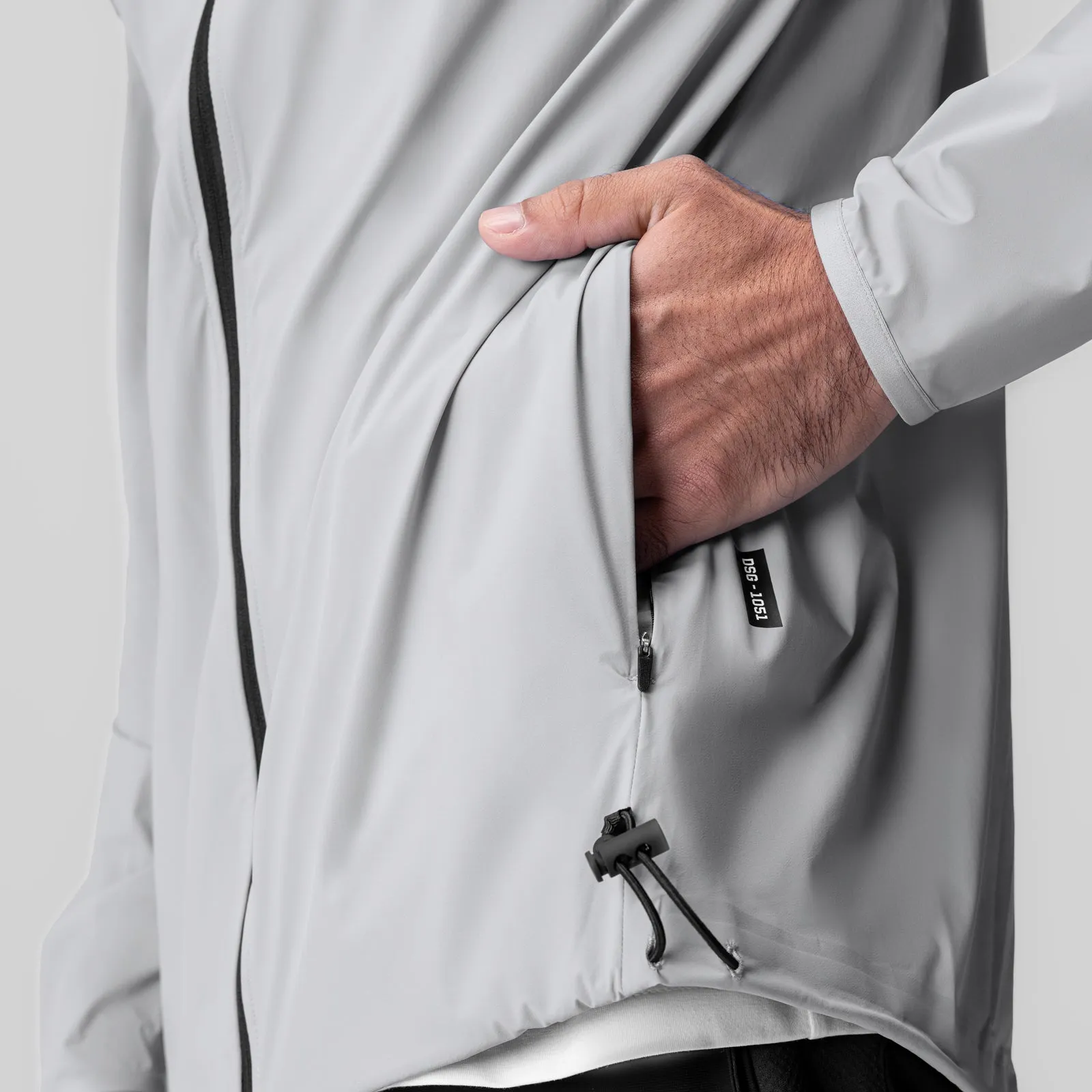 1051. Aerotex Lightweight Windbreaker - Slate Grey ASRV