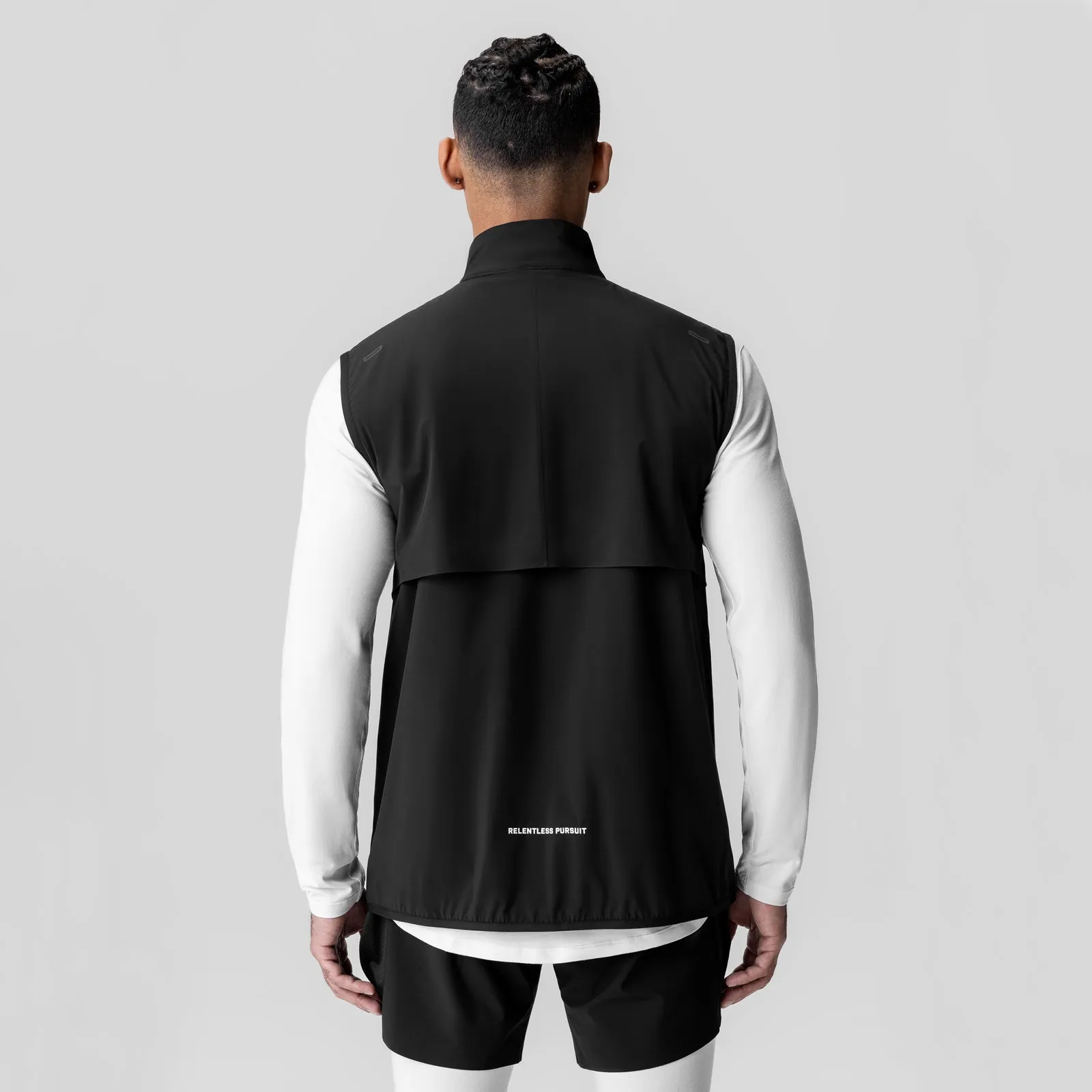 1052. Aerotex PrimaLoft Run Vest - Black ASRV