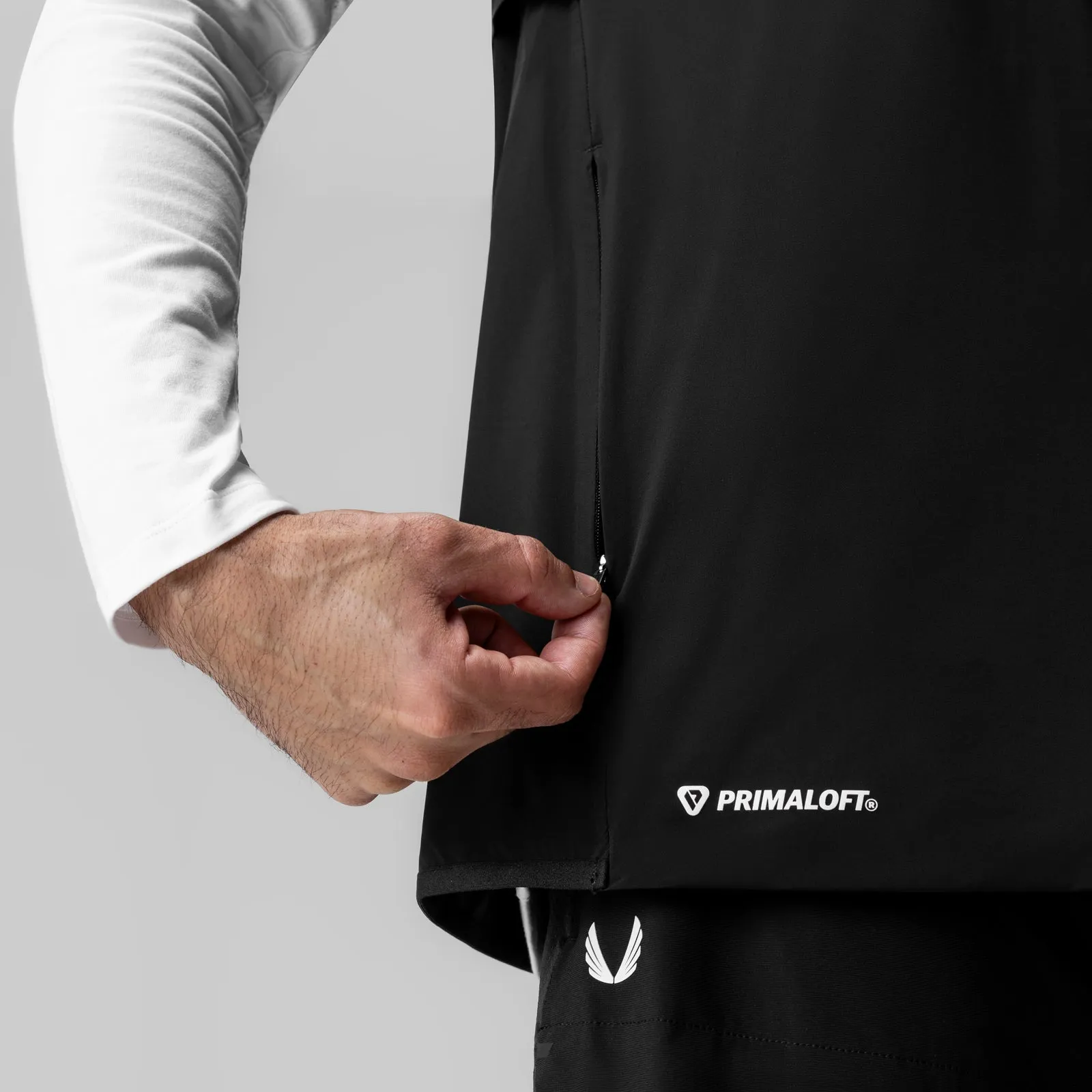 1052. Aerotex PrimaLoft Run Vest - Black ASRV