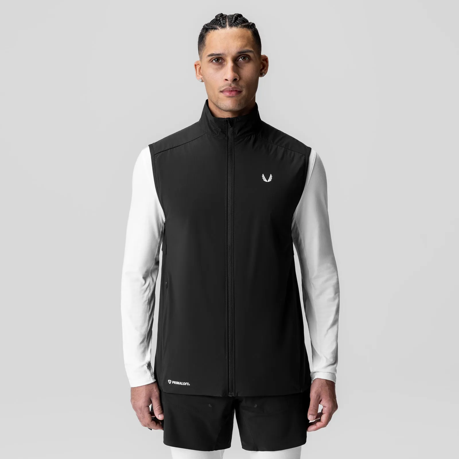 1052. Aerotex PrimaLoft Run Vest - Black ASRV