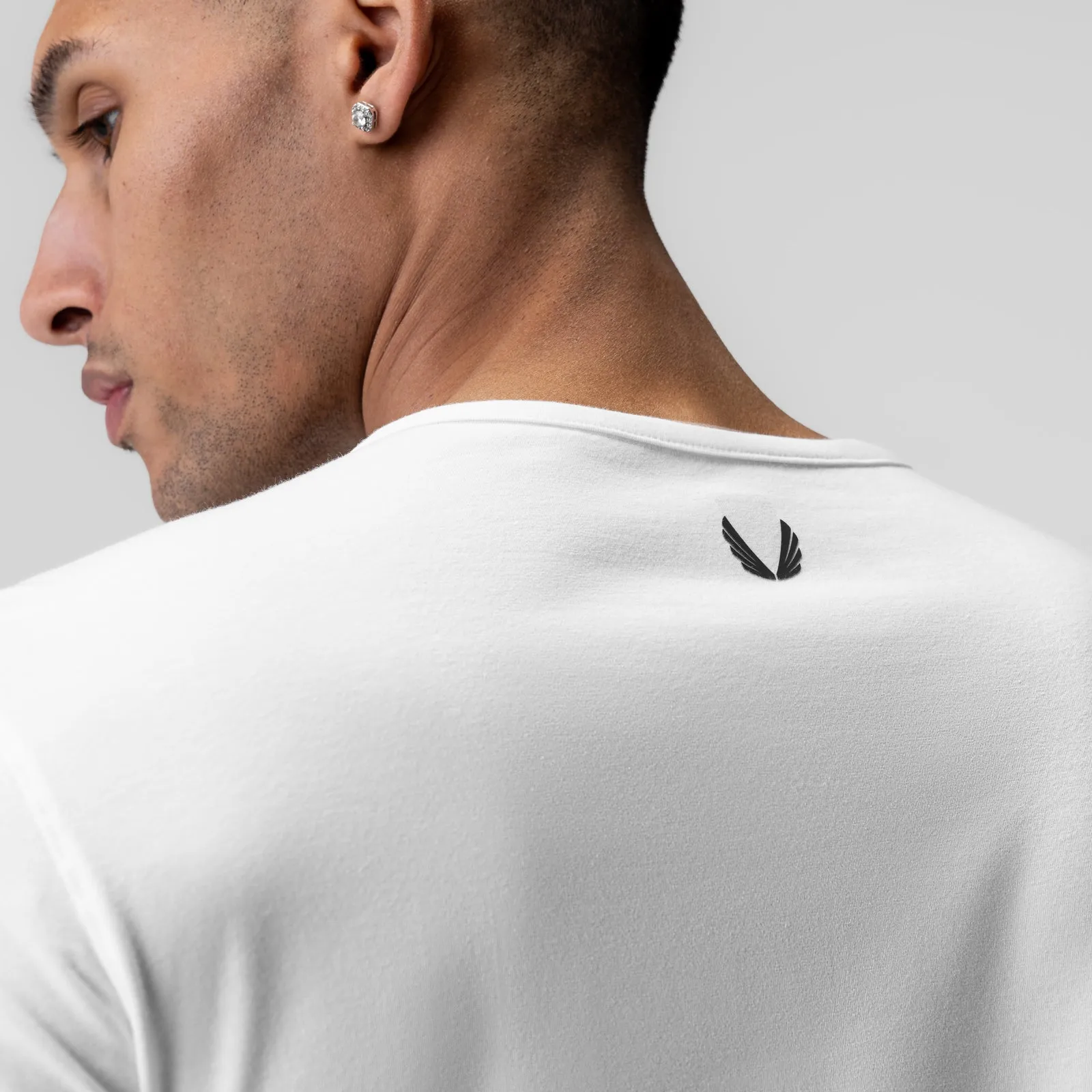 1058. Creora Cotton Modal Long Sleeve - White ASRV