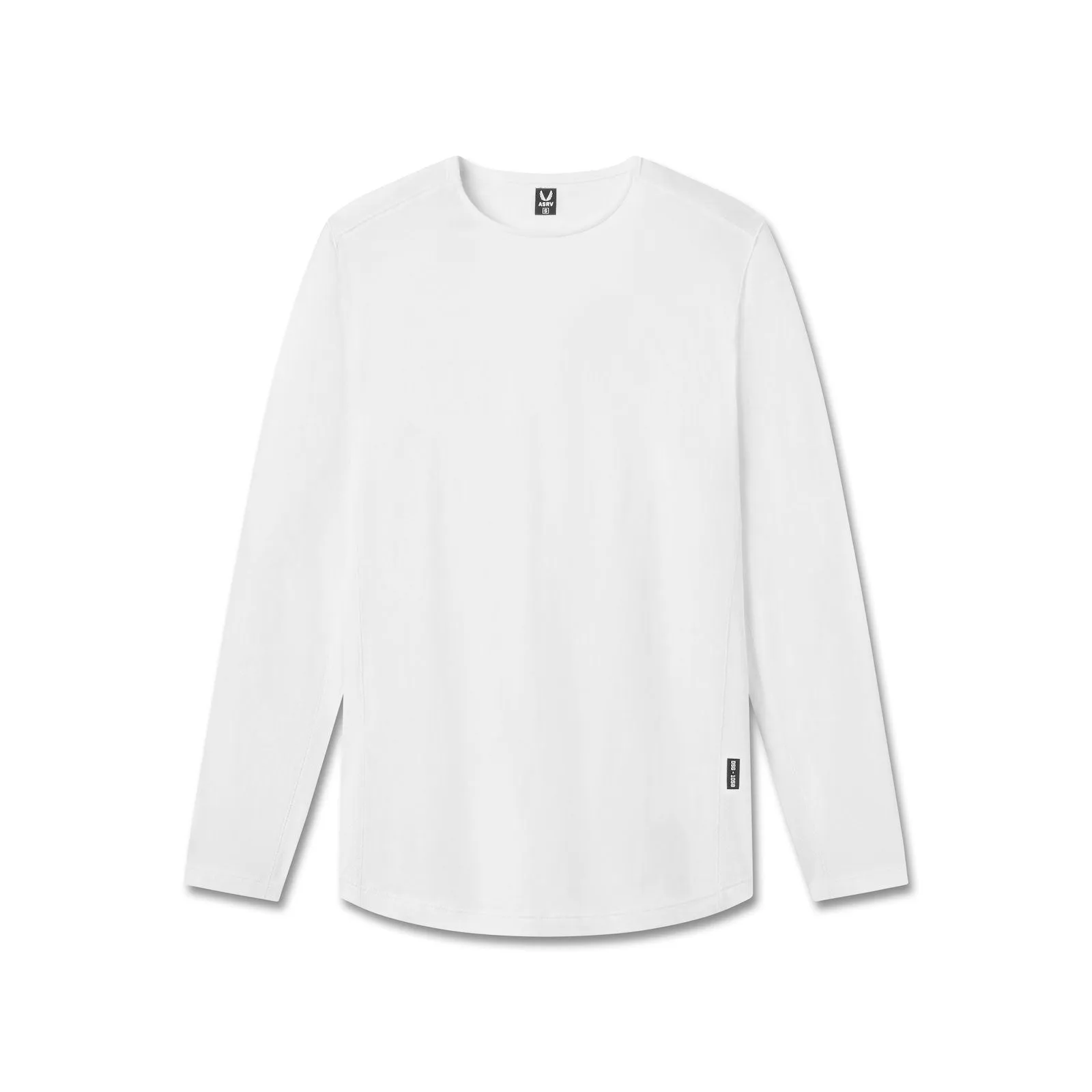 1058. Creora Cotton Modal Long Sleeve - White ASRV