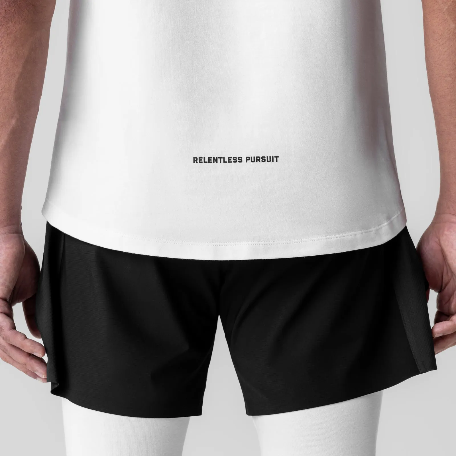 1060. Creora Cotton Modal Cutoff Tank - White ASRV