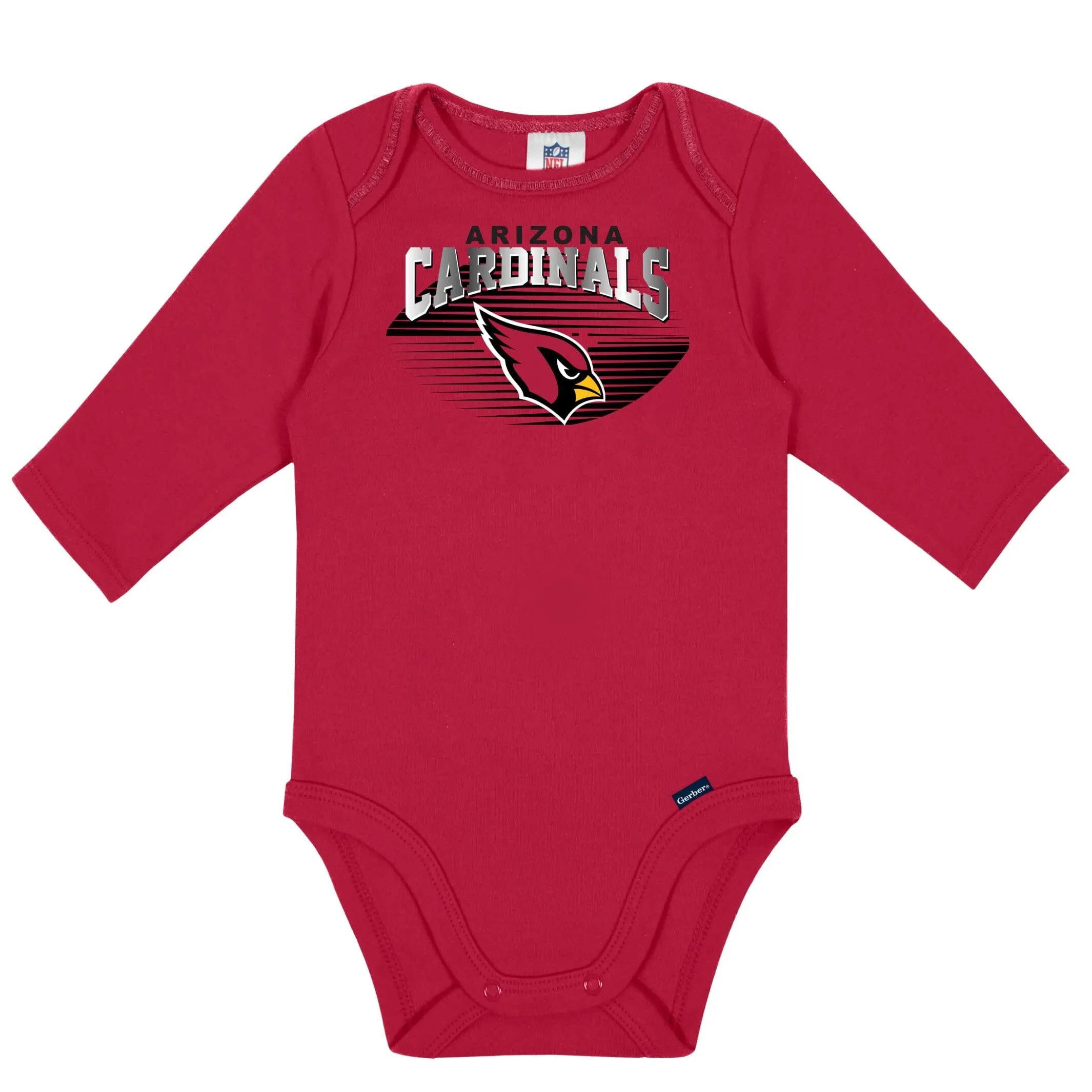 2-Pack Baby Boys Cardinals Long Sleeve Bodysuits Gerber Childrenswea