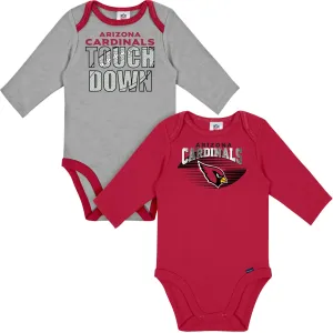 2-Pack Baby Boys Cardinals Long Sleeve Bodysuits Gerber Childrenswea