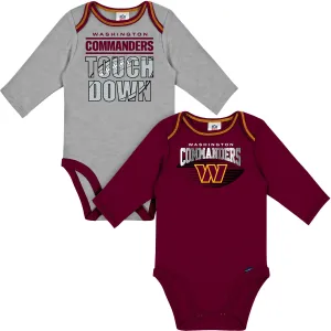 2-Pack Baby Boys Commanders Long Sleeve Bodysuits Gerber Childrenswea