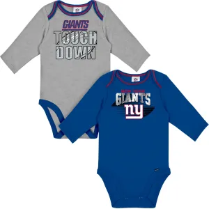 2-Pack Baby Boys Giants Long Sleeve Bodysuits Gerber Childrenswea