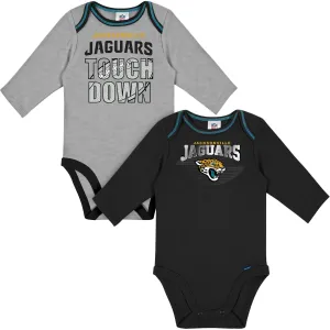 2-Pack Baby Boys Jaguars Long Sleeve Bodysuits Gerber Childrenswea