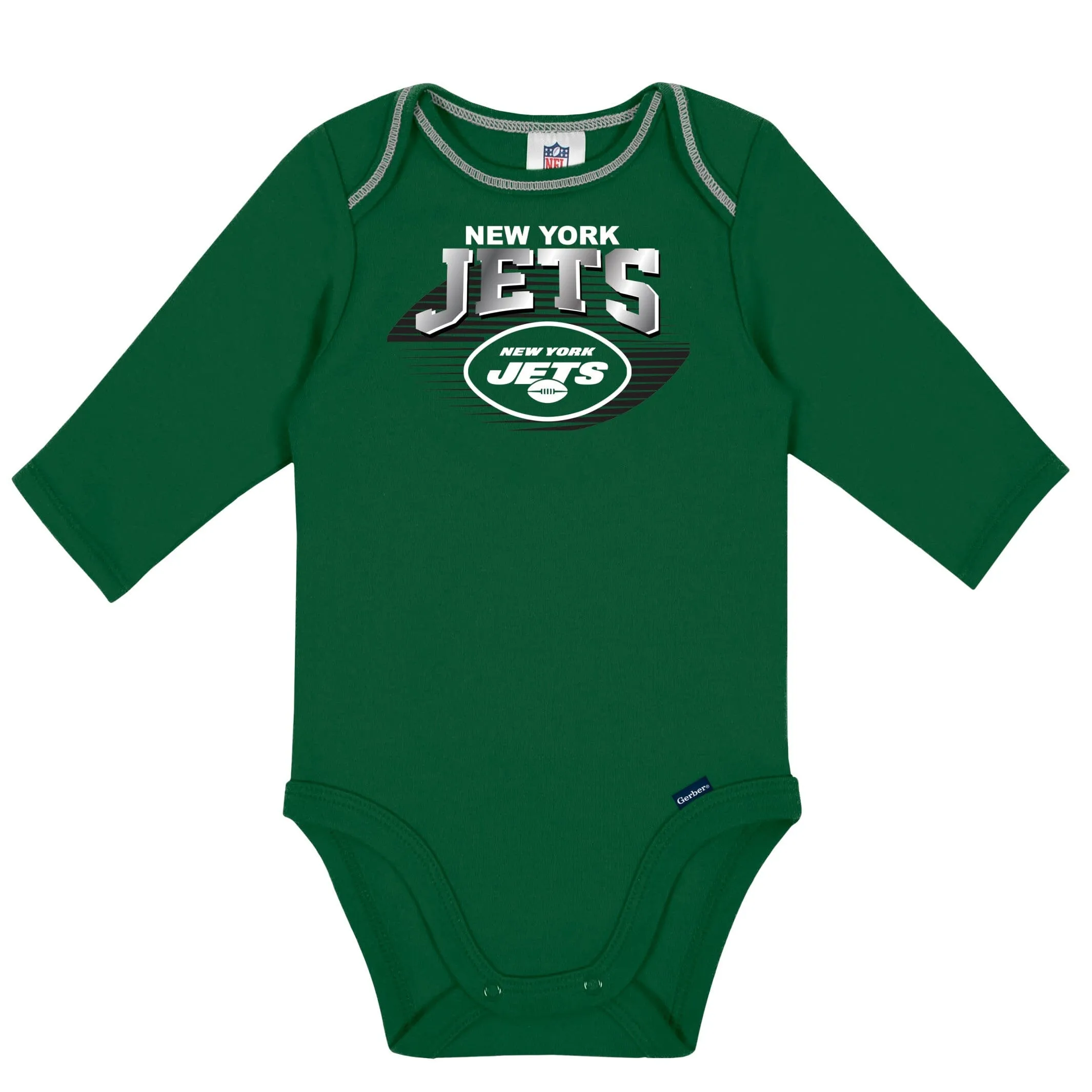 2-Pack Baby Boys Jets Long Sleeve Bodysuits Gerber Childrenswea