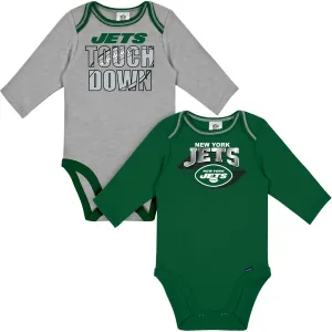 2-Pack Baby Boys Jets Long Sleeve Bodysuits Gerber Childrenswea