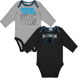 2-Pack Baby Boys Panthers Long Sleeve Bodysuits Gerber Childrenswea