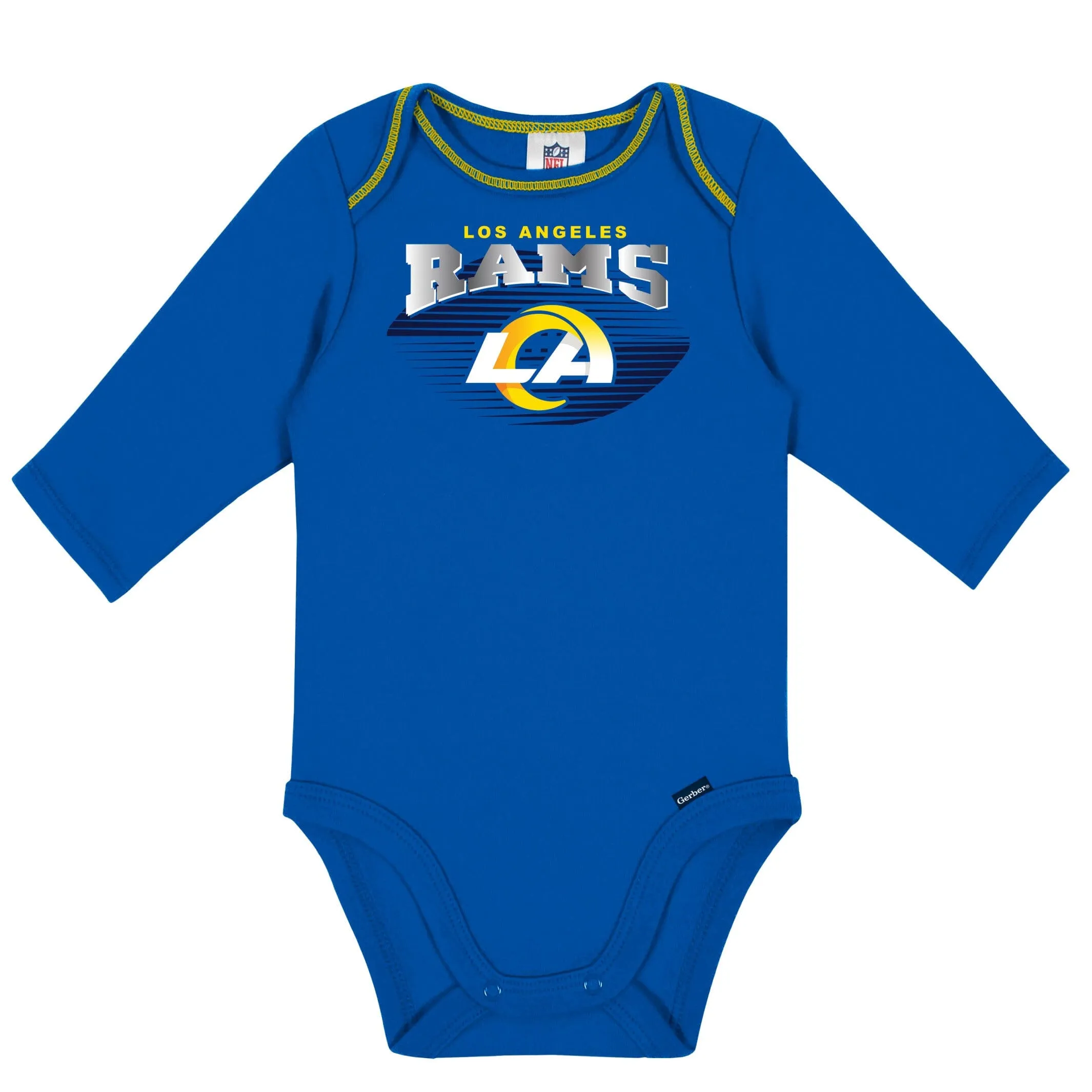 2-Pack Baby Boys Rams Long Sleeve Bodysuits Gerber Childrenswea