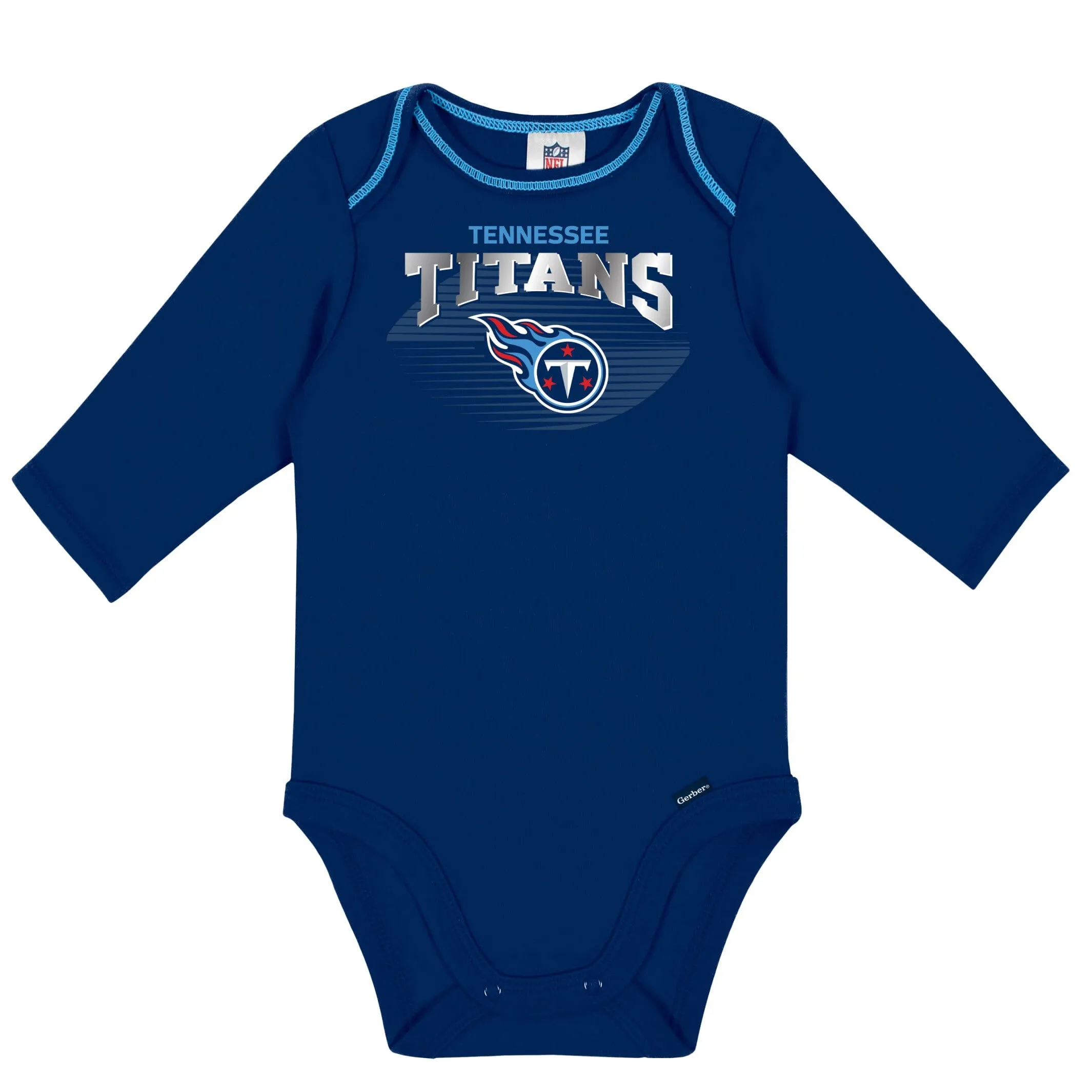 2-Pack Baby Boys Titans Long Sleeve Bodysuits Gerber Childrenswea