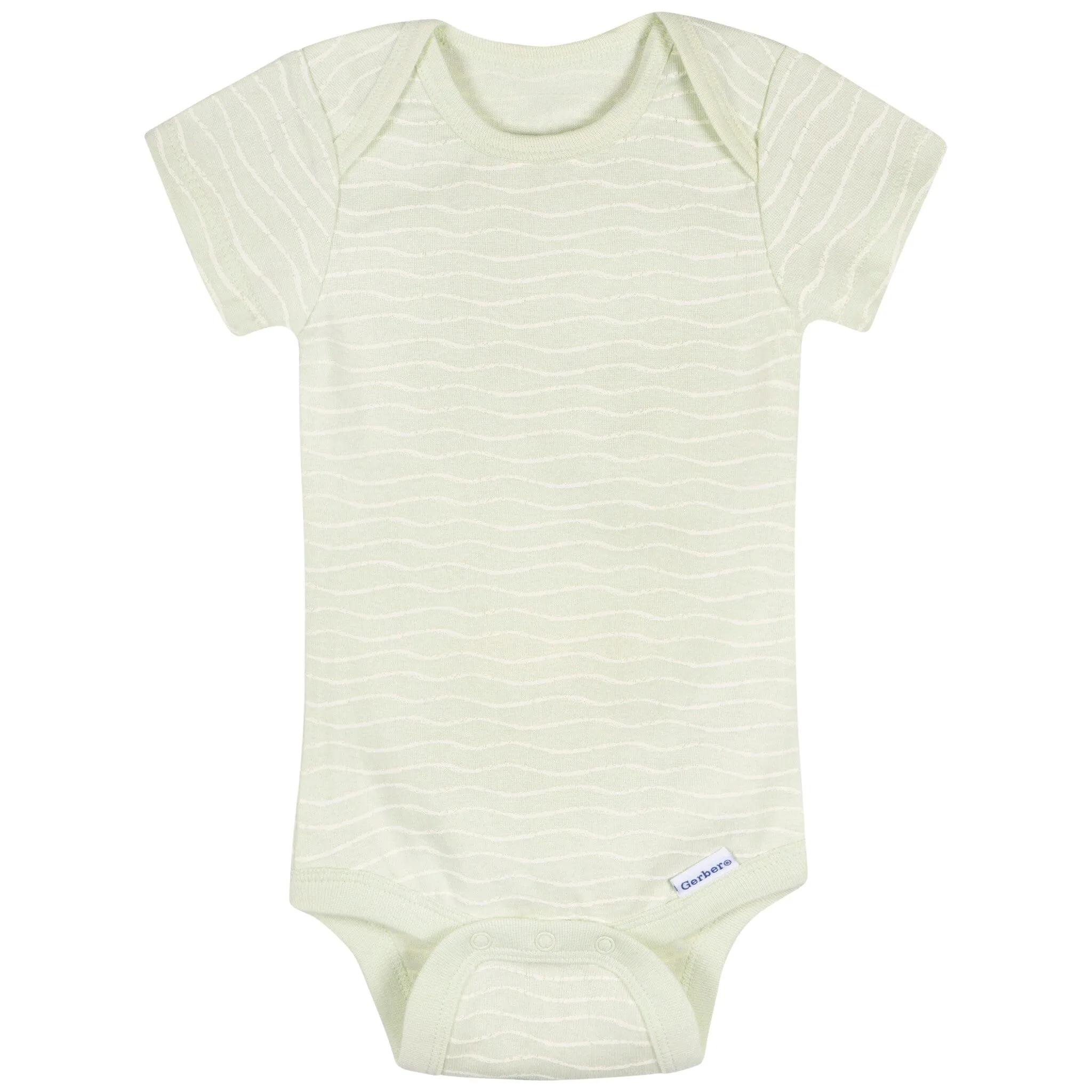 3-Pack Baby Neutral Park Life Short Sleeve Onesies Bodysuits Gerber Childrenswea
