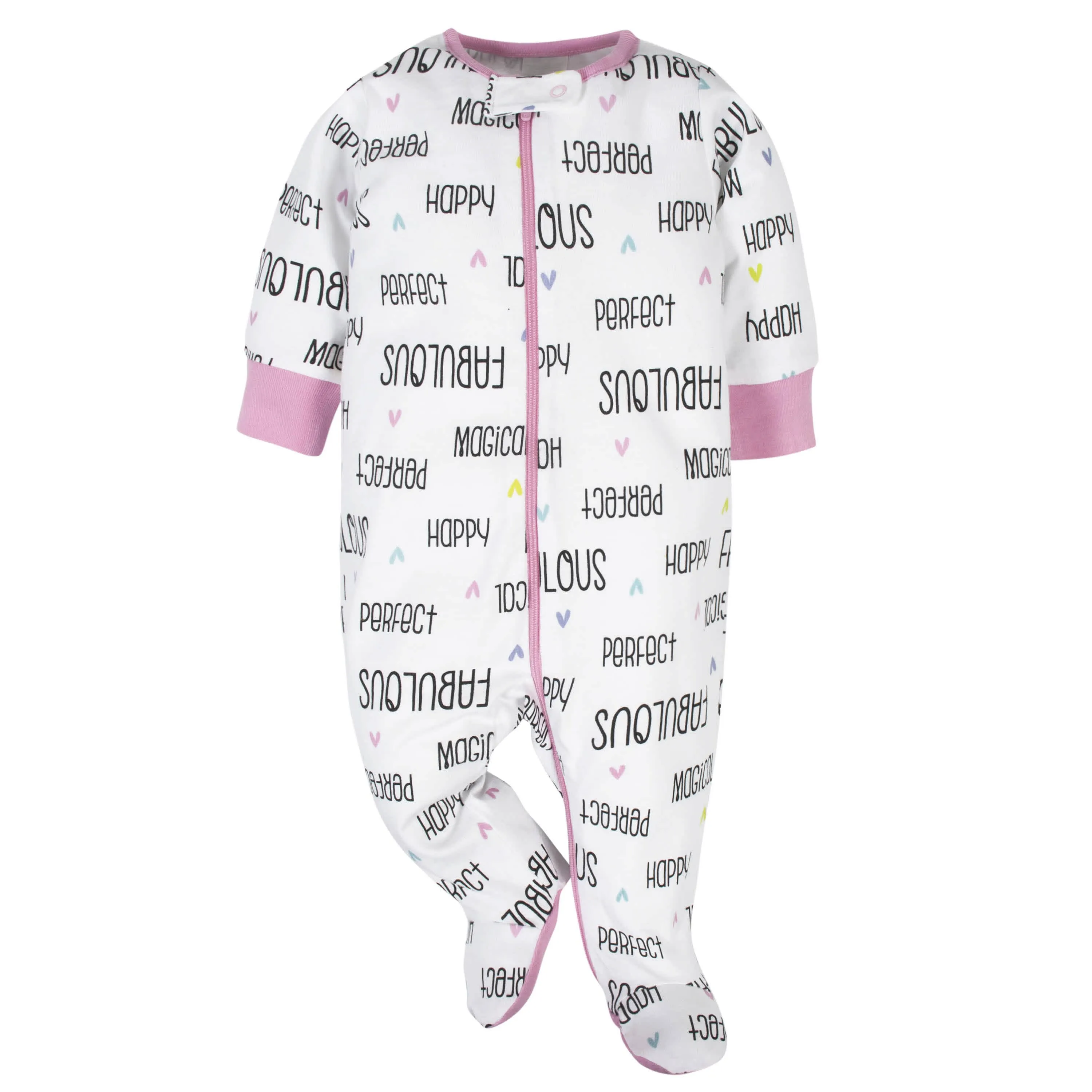 4-Pack Baby Girls Unicorns Sleep 'N Plays Gerber Childrenswea