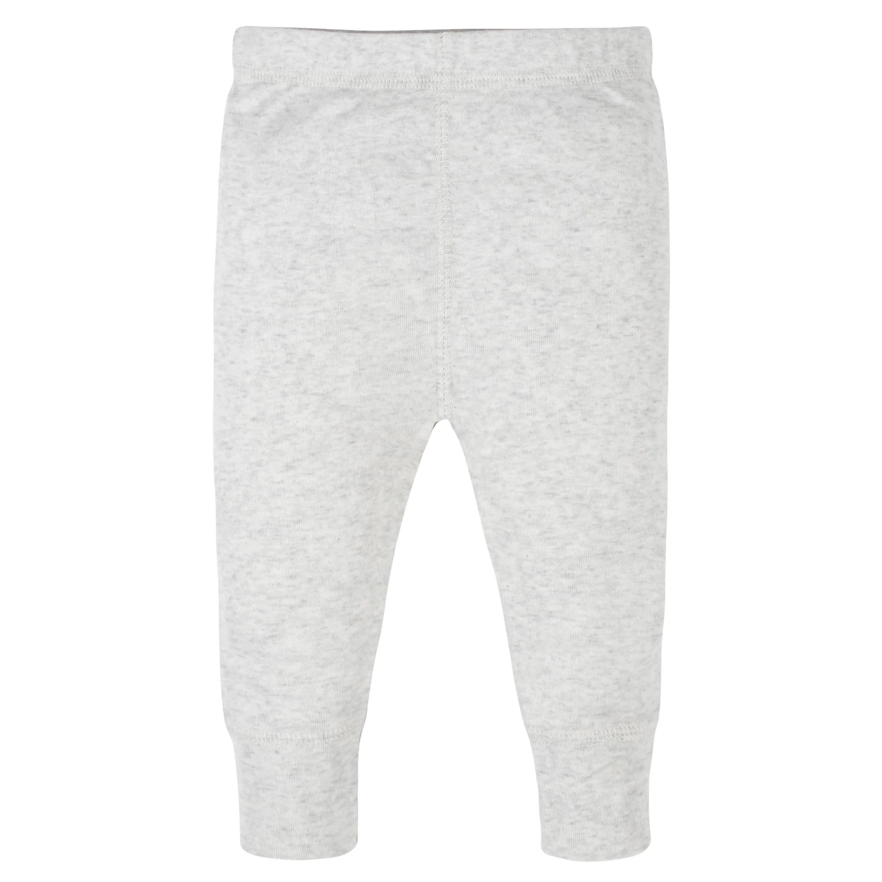 4-Pack Baby Neutral Gray Heather Pants Gerber Childrenswea
