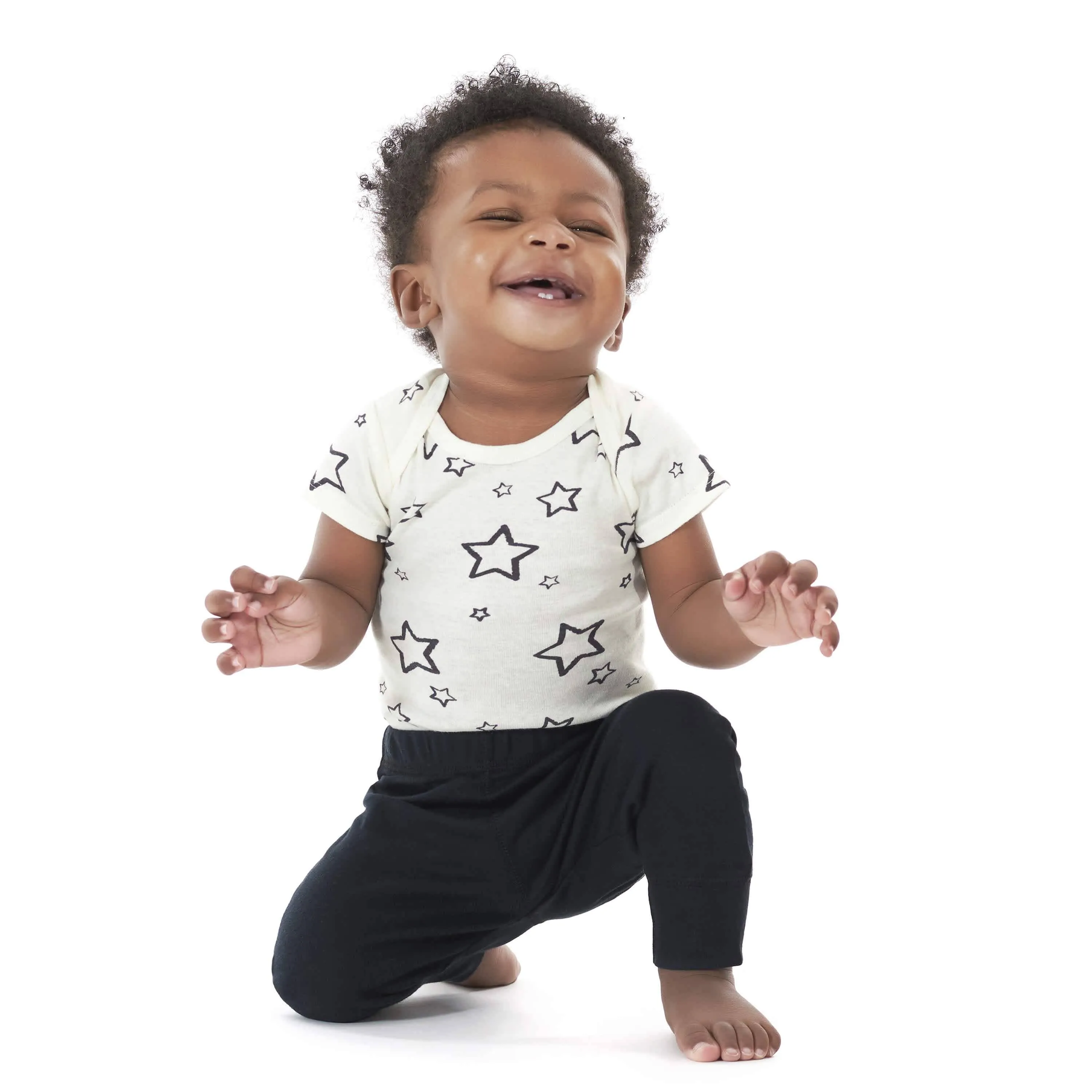 4-Pack Baby Neutral Gray Heather Pants Gerber Childrenswea