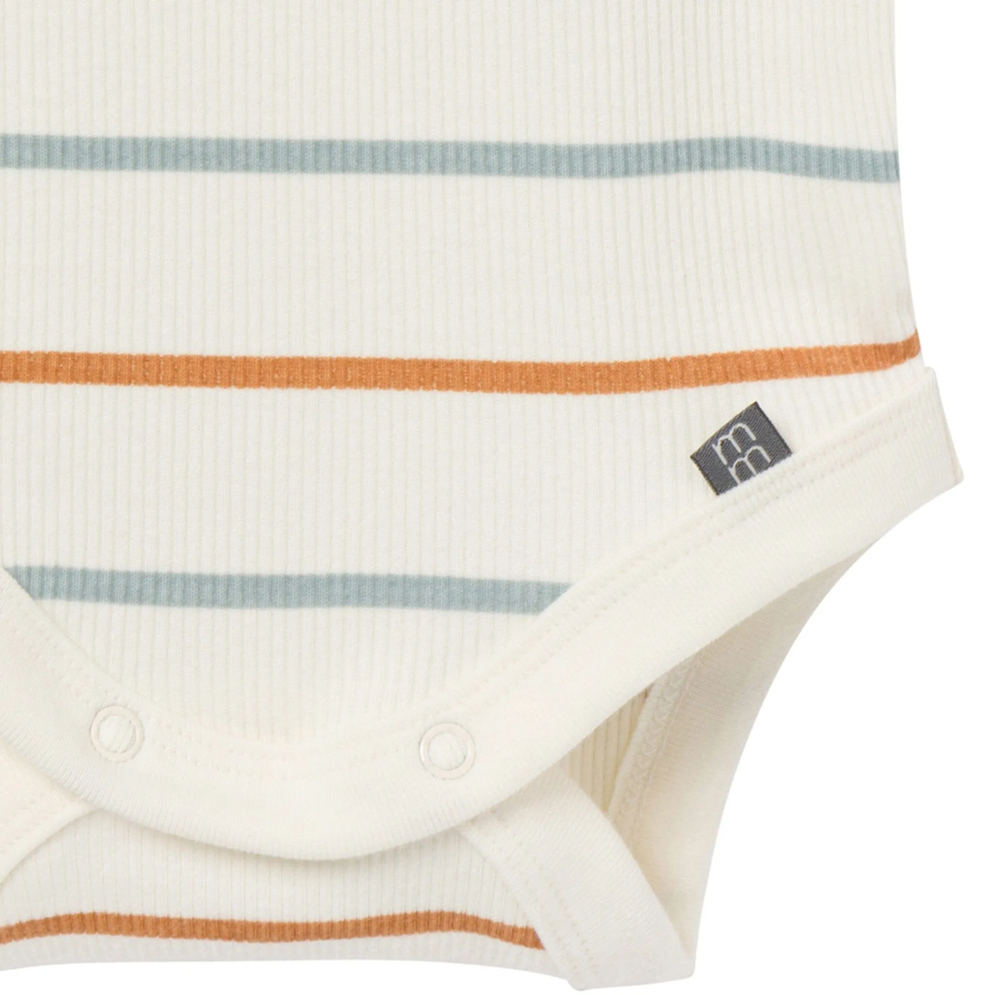 4-Piece Baby Boys Ivory Stripe Short Sleeve Bodysuits and Shorts Set Gerber Childrenswea