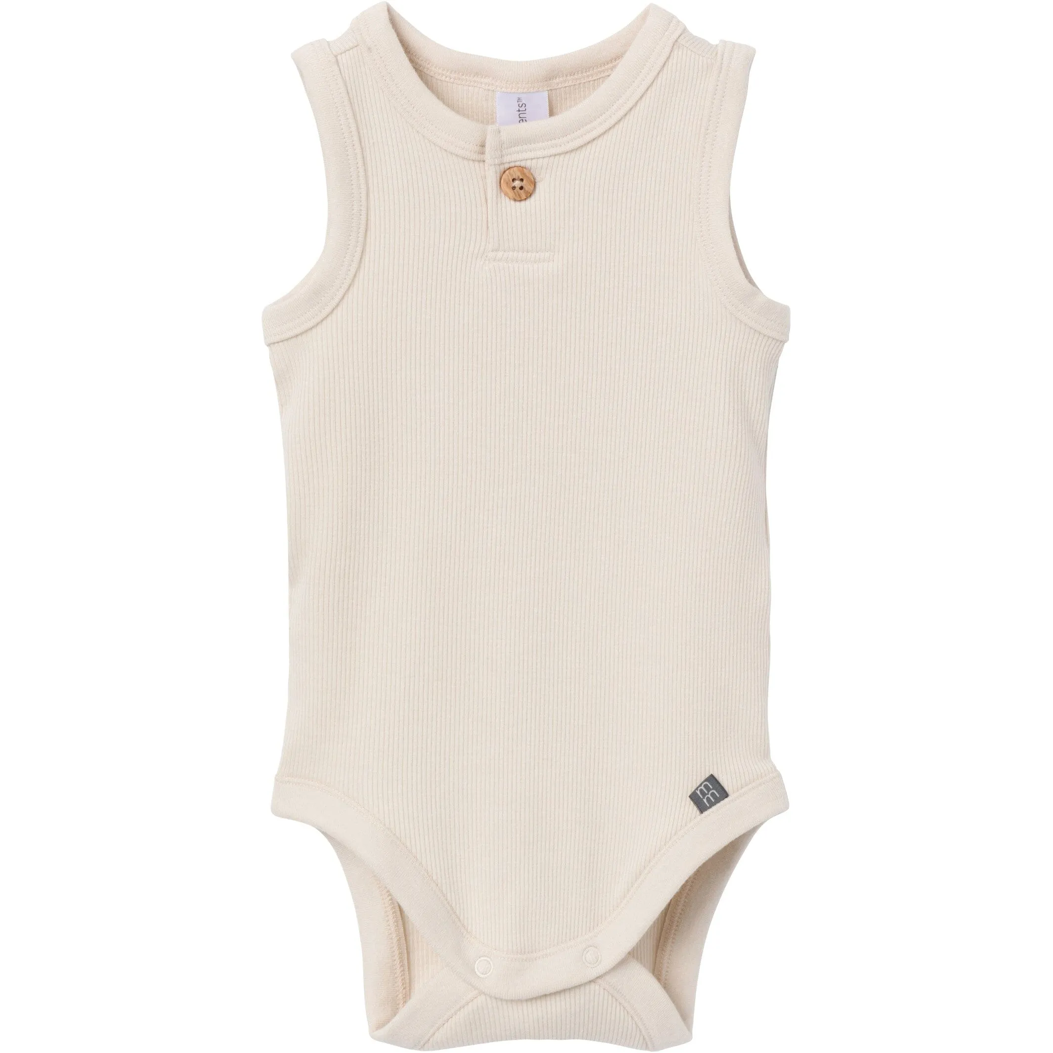 4-Piece Baby Boys Tan & Blue Bodysuits and Shorts Set Gerber Childrenswea