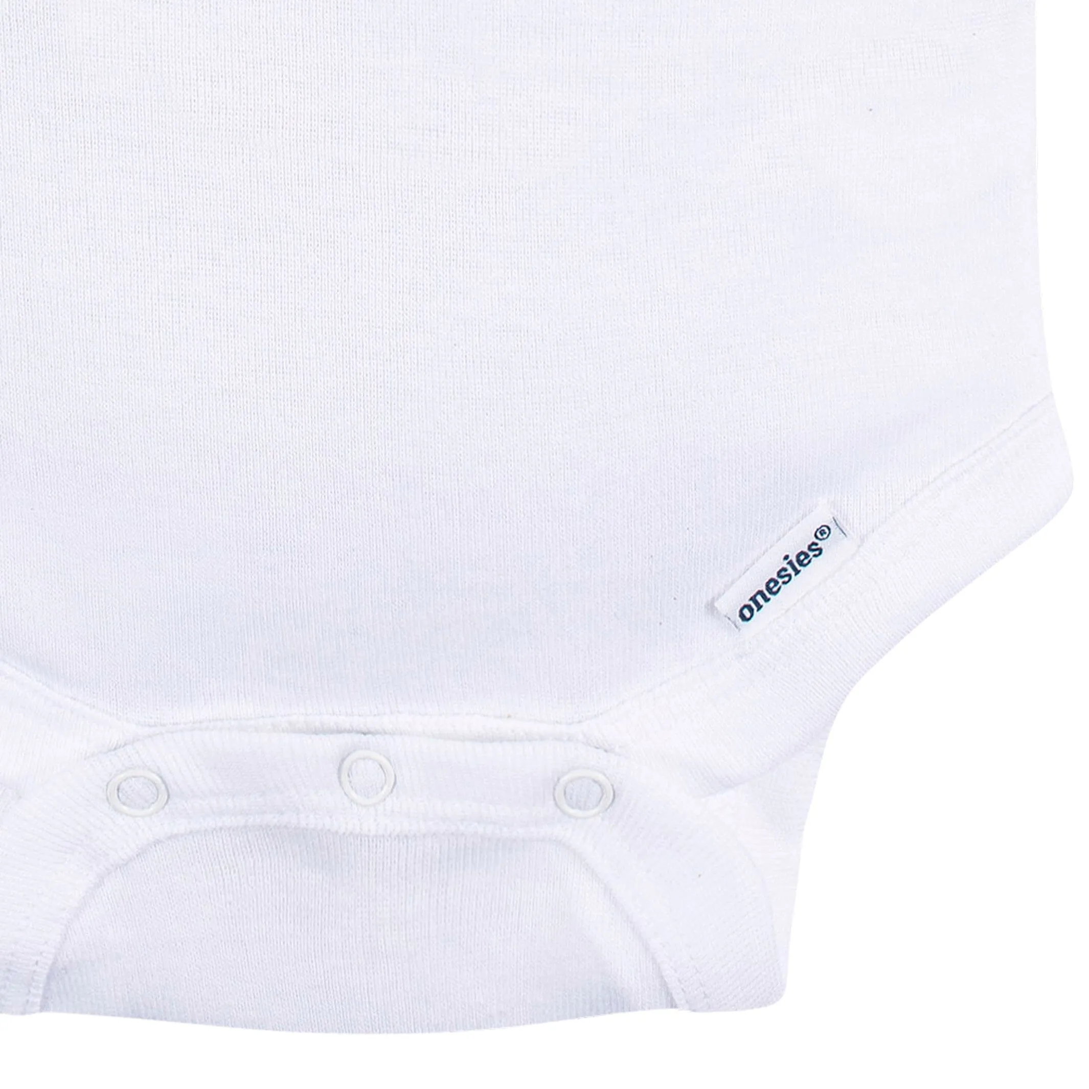 5- Baby Neutral White Sleeveless Onesies Bodysuits Gerber Childrenswea