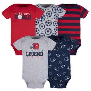 5-Pack Baby Boys All Star Onesies Bodysuits Gerber Childrenswea