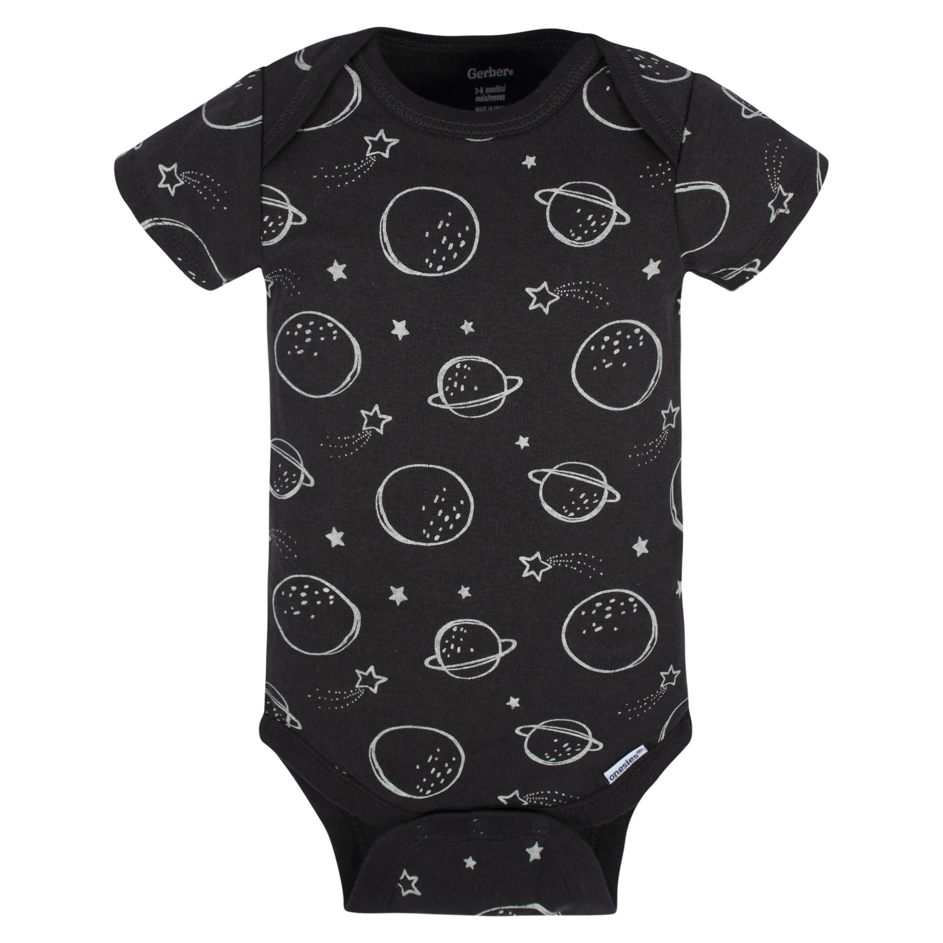 5-Pack Baby Boys Space Explorer Onesies Bodysuits Gerber Childrenswea