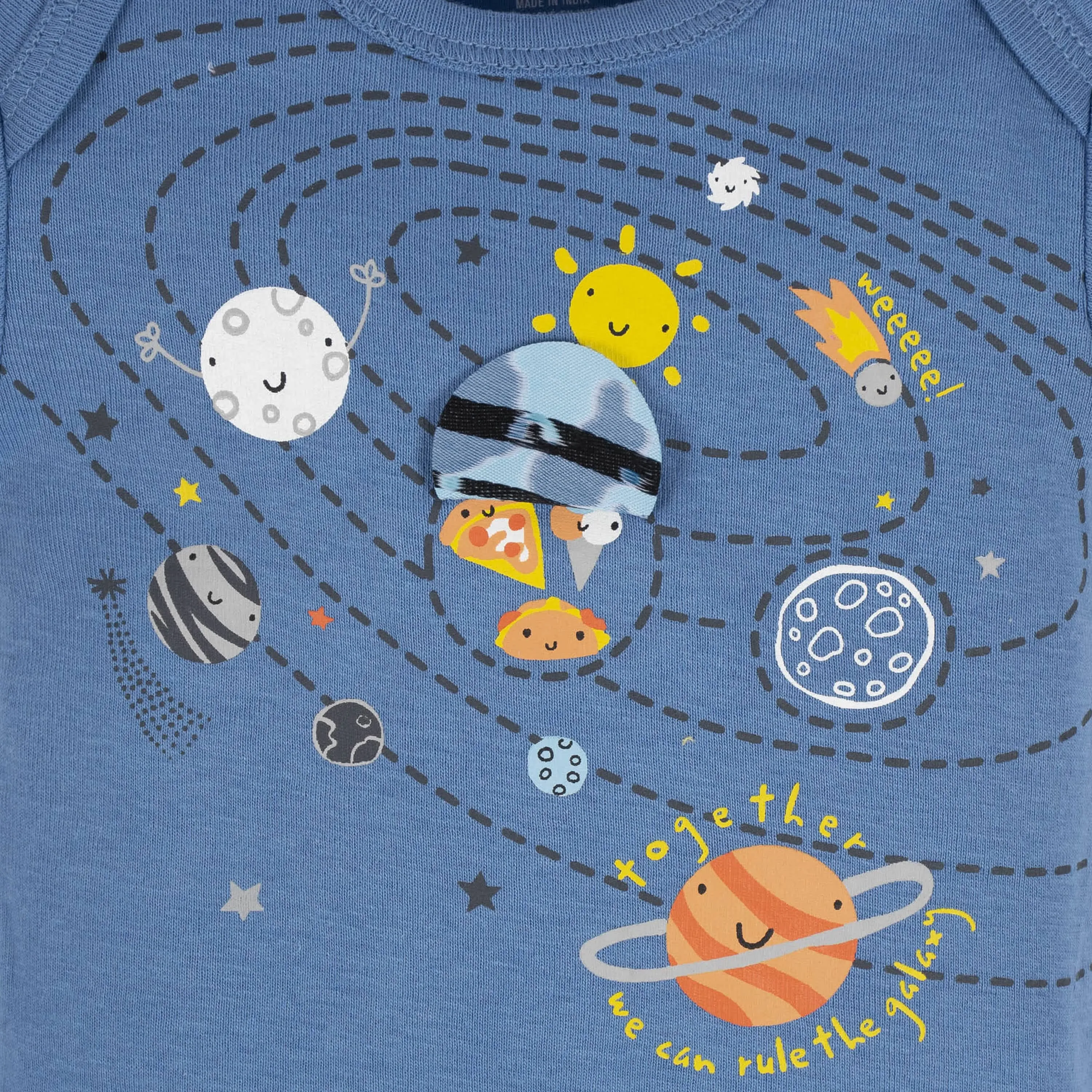 5-Pack Baby Boys Space Explorer Onesies Bodysuits Gerber Childrenswea
