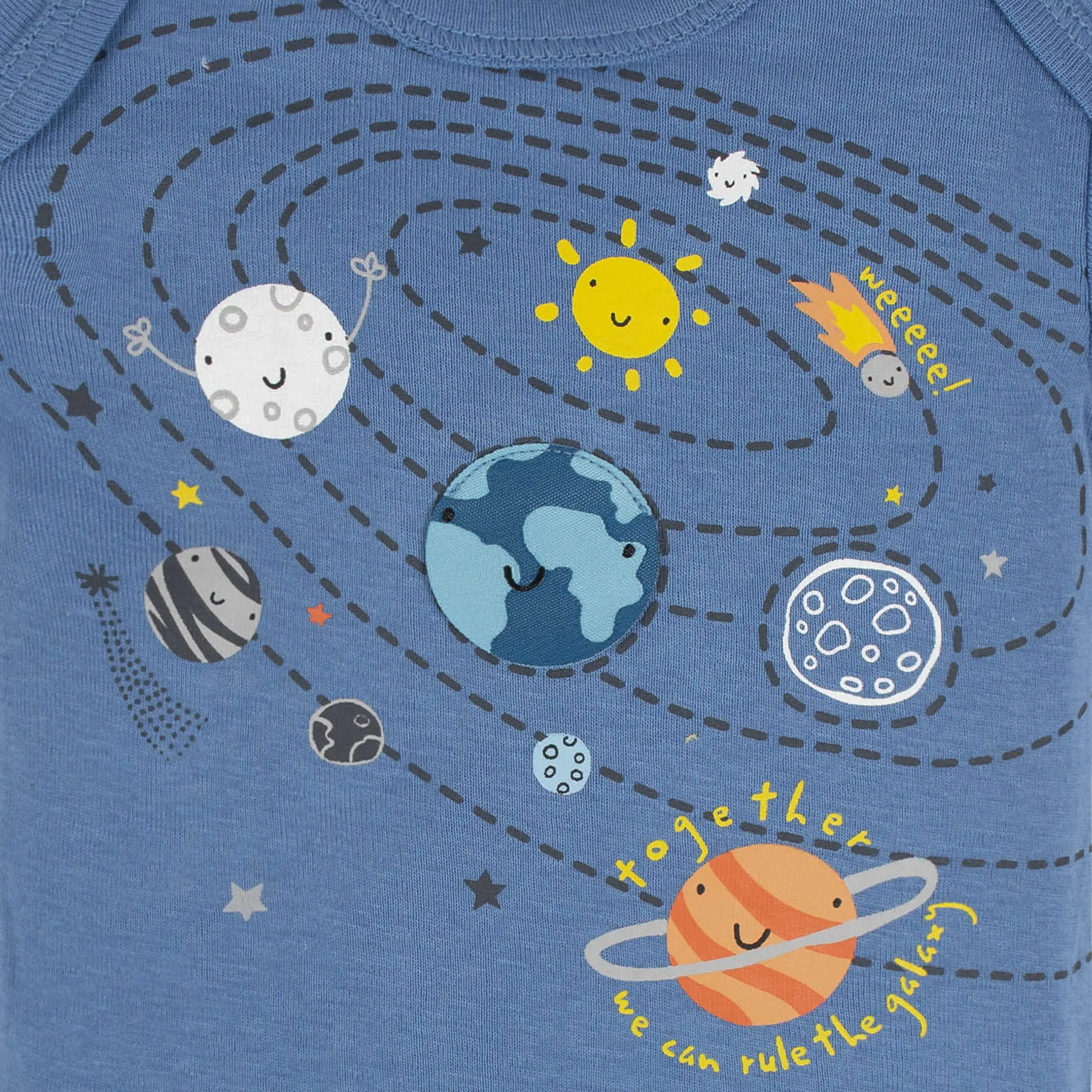 5-Pack Baby Boys Space Explorer Onesies Bodysuits Gerber Childrenswea