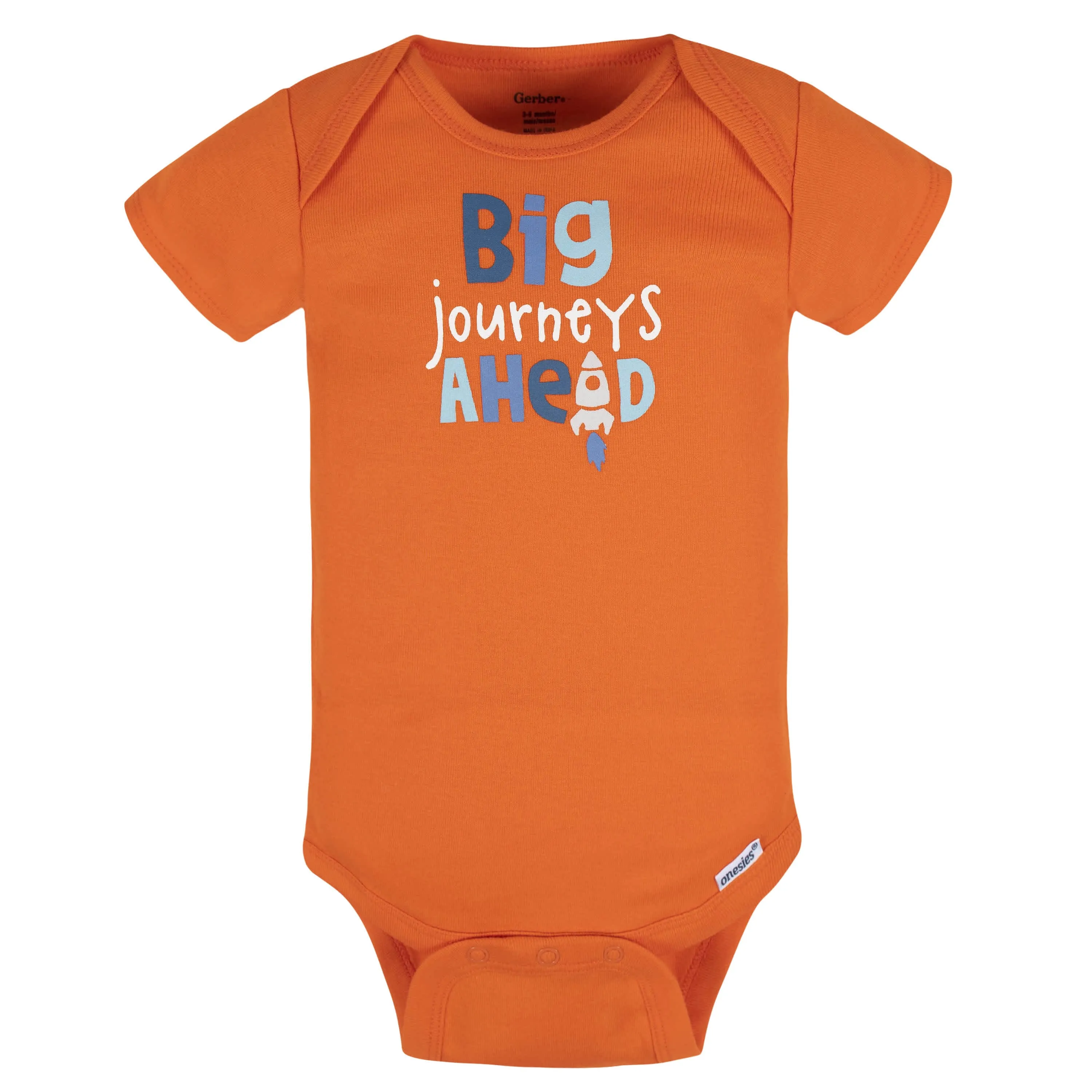 5-Pack Baby Boys Space Explorer Onesies Bodysuits Gerber Childrenswea