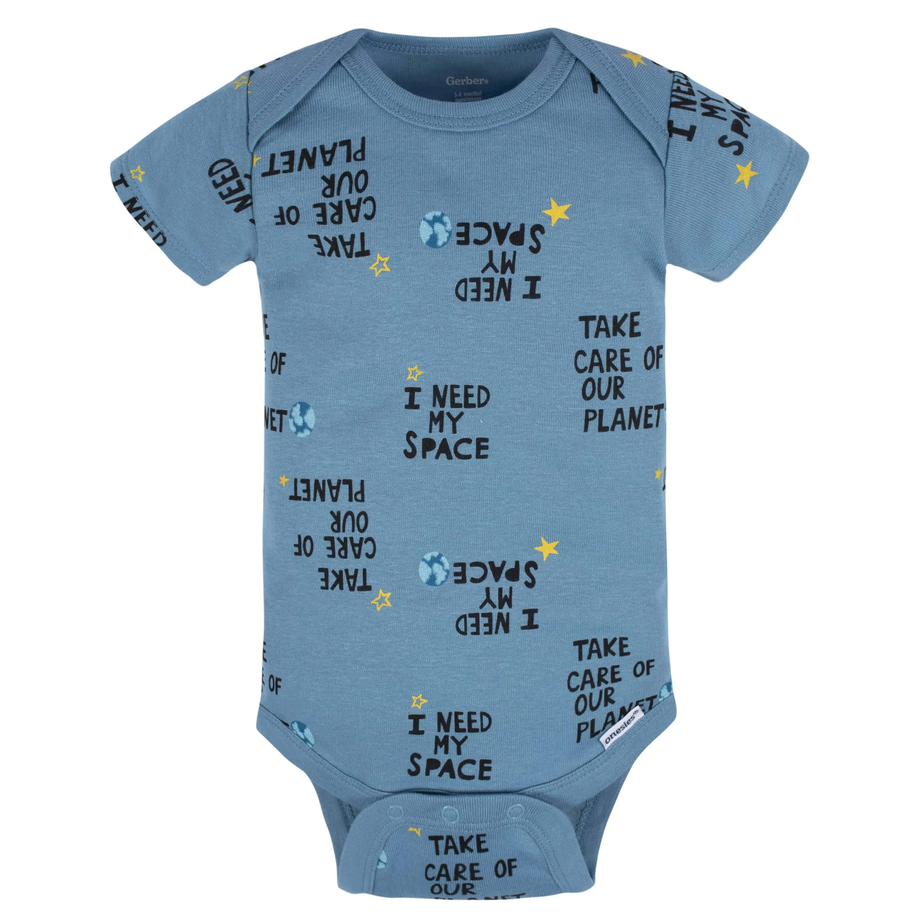 5-Pack Baby Boys Space Explorer Onesies Bodysuits Gerber Childrenswea