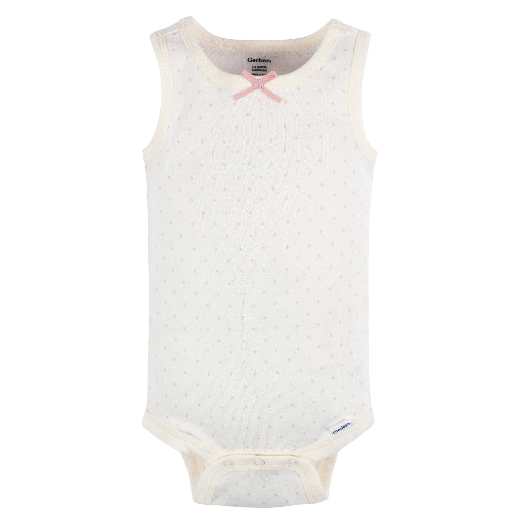 5-Pack Baby Girls Flowers Sleeveless Onesies Bodysuits Gerber Childrenswea