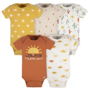 5-Pack Baby Neutral Southwest Onesies Bodysuits Gerber Childrenswea