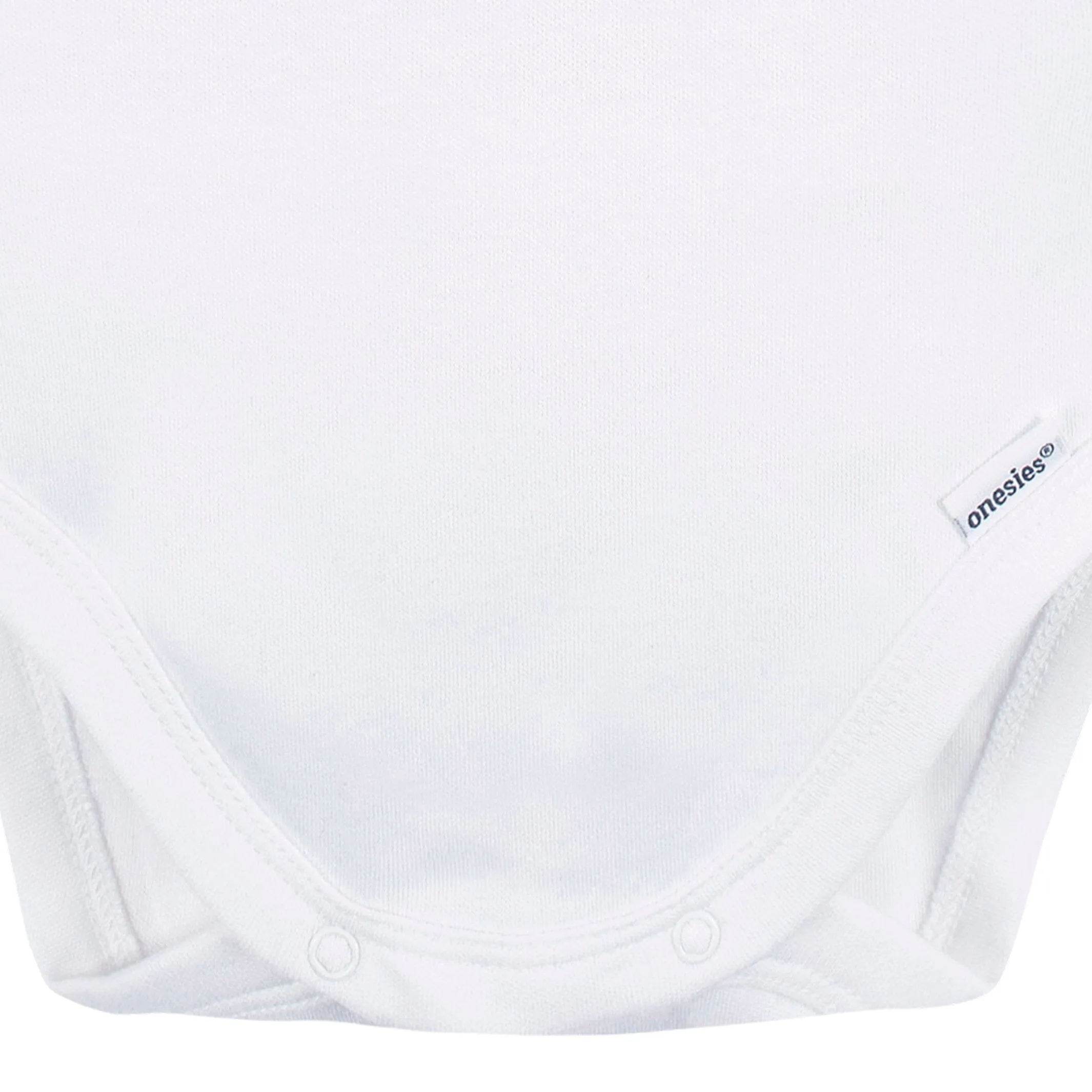 5-Pack Baby White Premium Long Sleeve Onesies Bodysuits Gerber Childrenswea