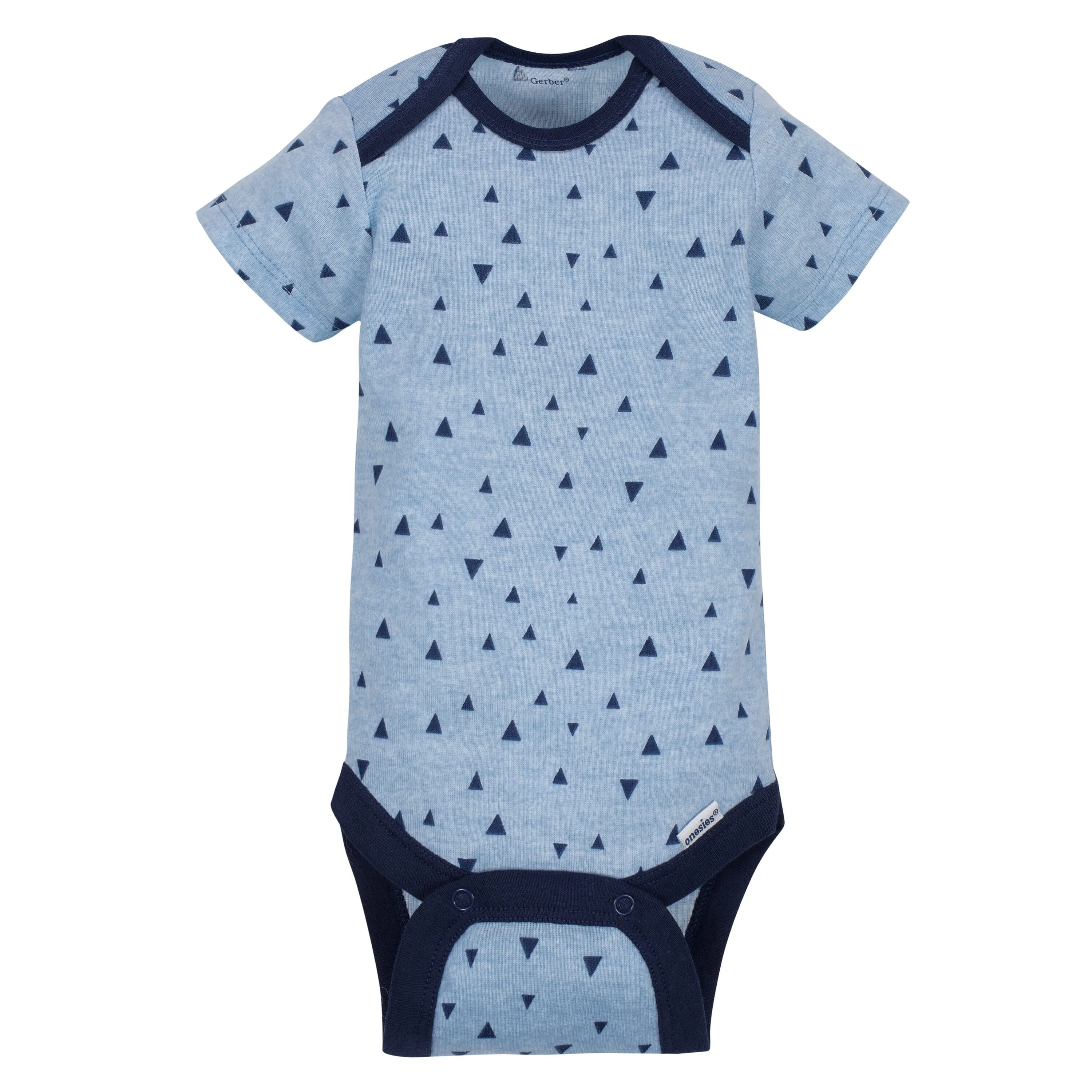 5-Pack Boys Hedgehog Short Sleeve Onesies Bodysuits Gerber Childrenswea