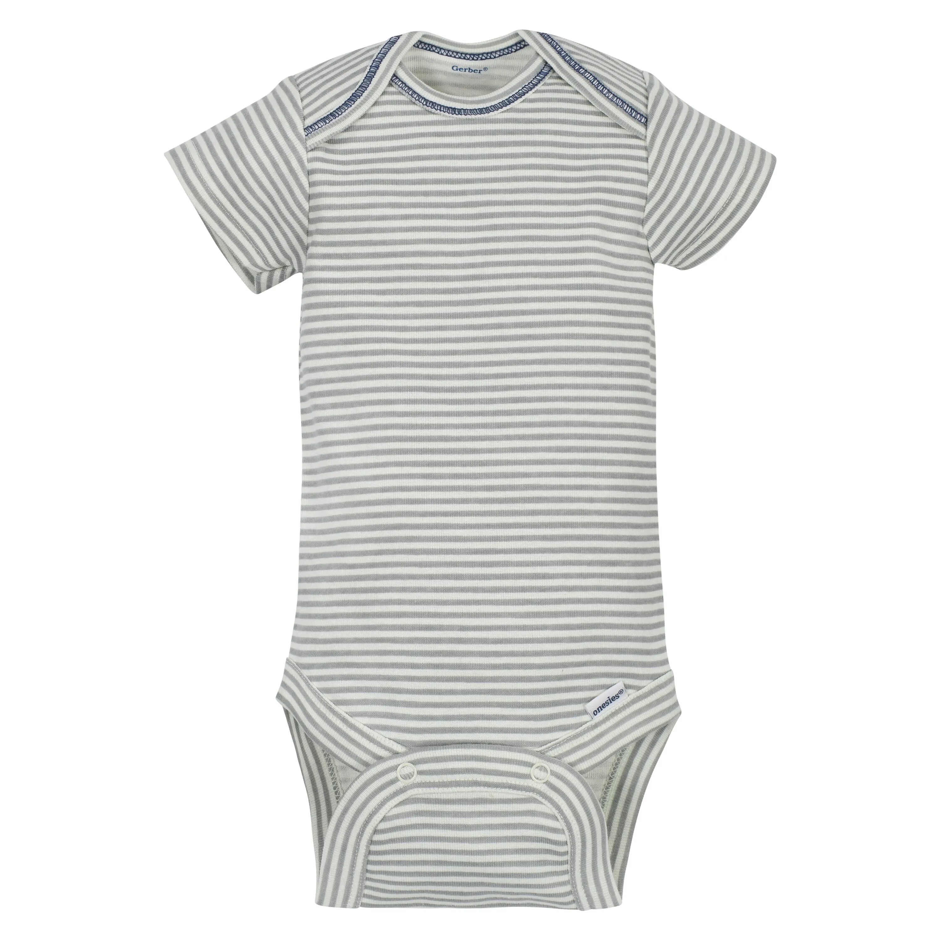 5-Pack Boys Hedgehog Short Sleeve Onesies Bodysuits Gerber Childrenswea