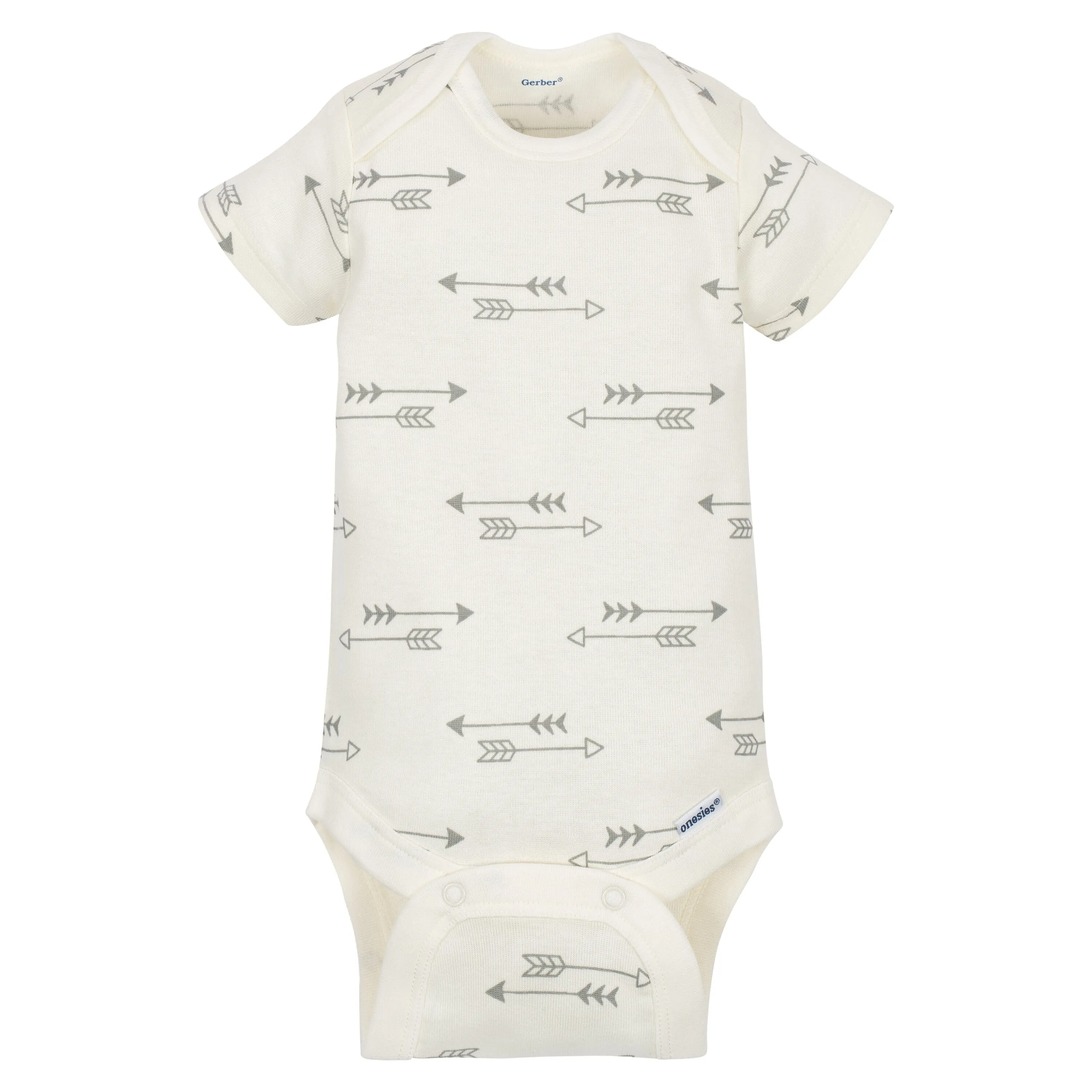 5-Pack Boys Hedgehog Short Sleeve Onesies Bodysuits Gerber Childrenswea