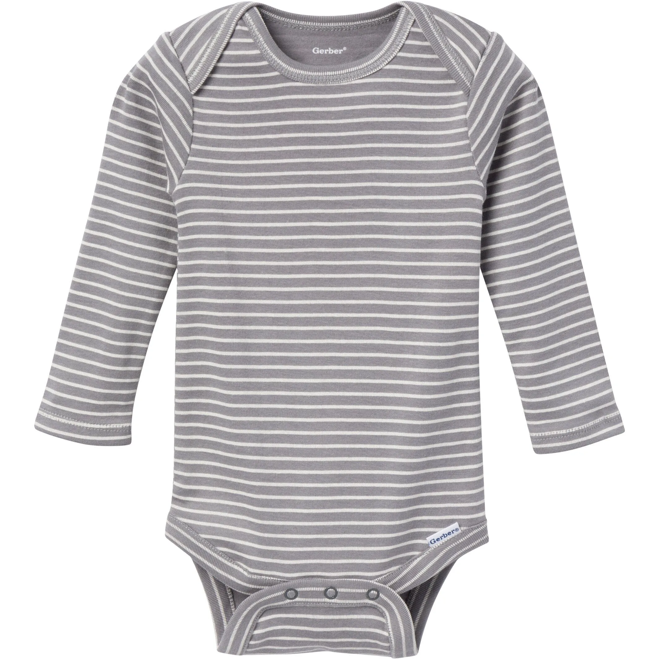 6-Pack Baby Boys Blue Plaid Bodysuits Gerber Childrenswea