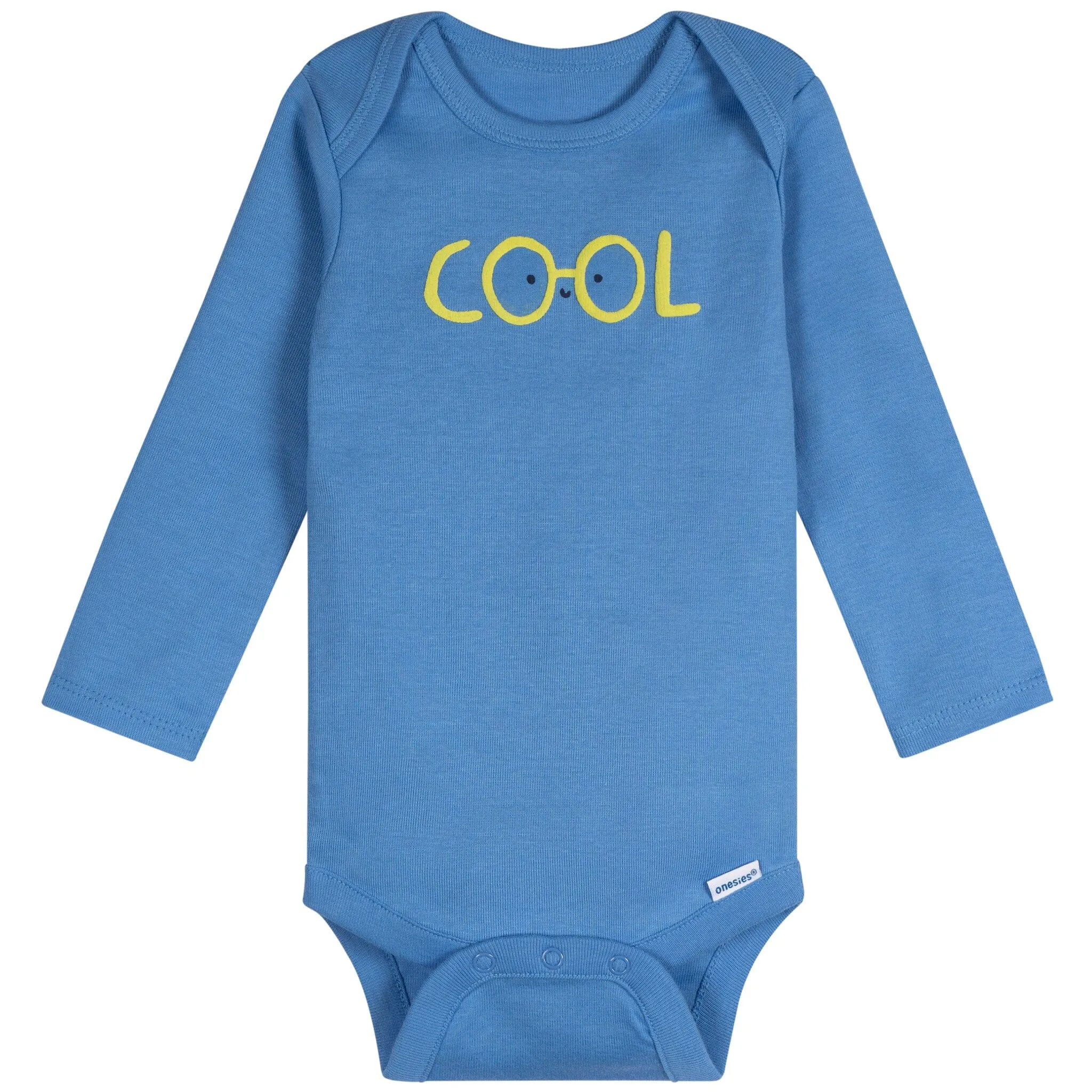 6-Pack Baby Boys Dinos Long Sleeve Onesies Bodysuits Gerber Childrenswea