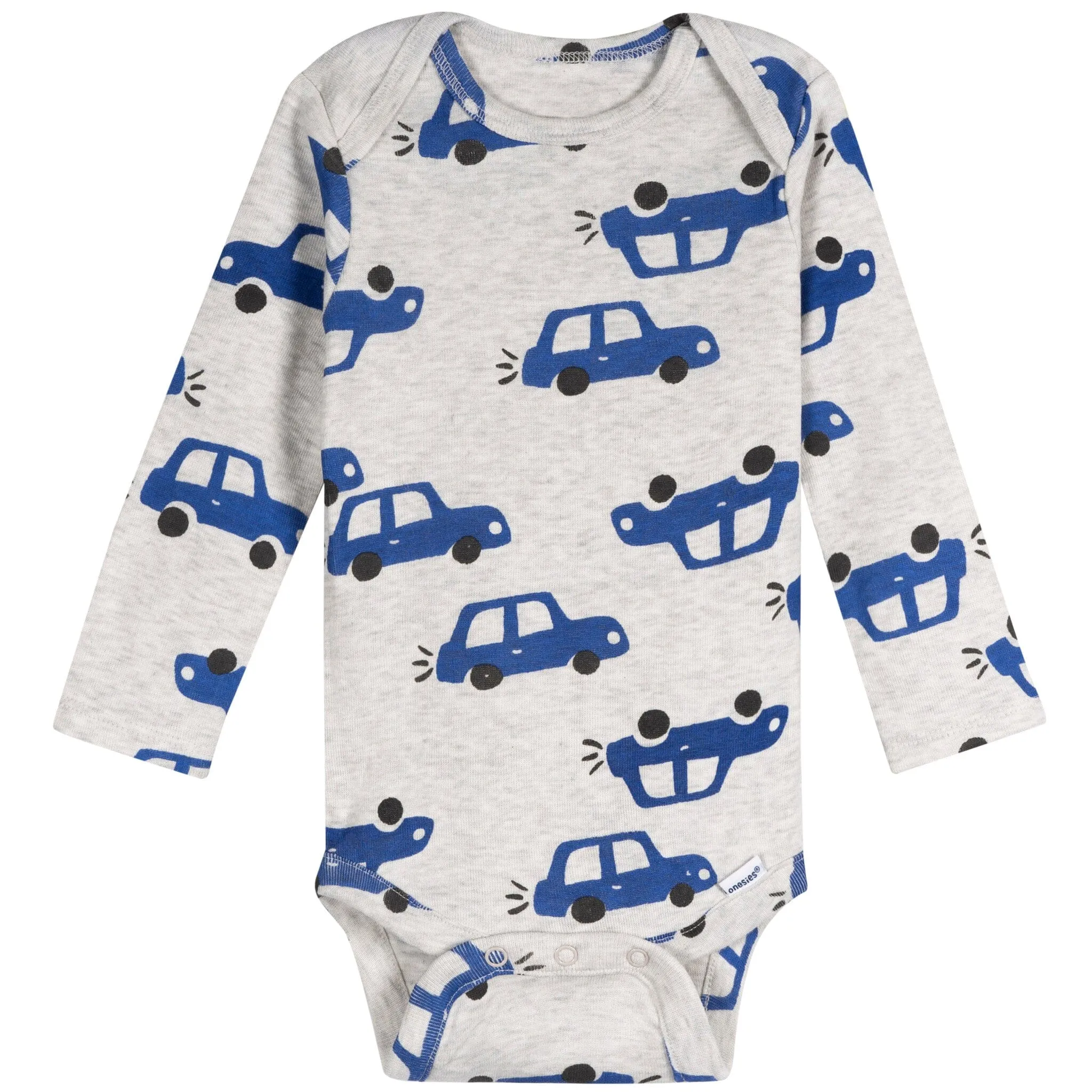 6-Pack Baby Boys Food Long Sleeve Onesies Bodysuits Gerber Childrenswea