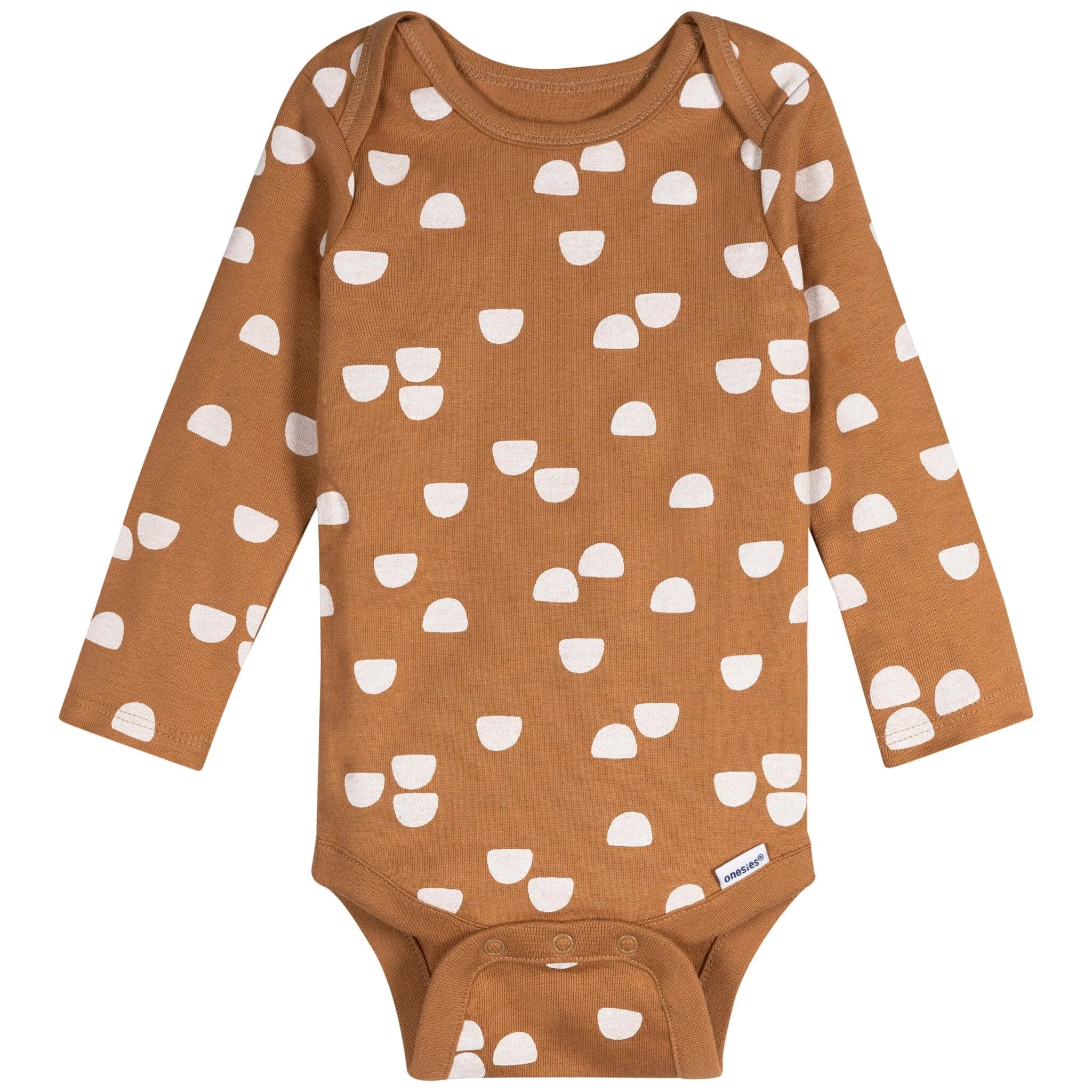 6-Pack Baby Boys Food Long Sleeve Onesies Bodysuits Gerber Childrenswea