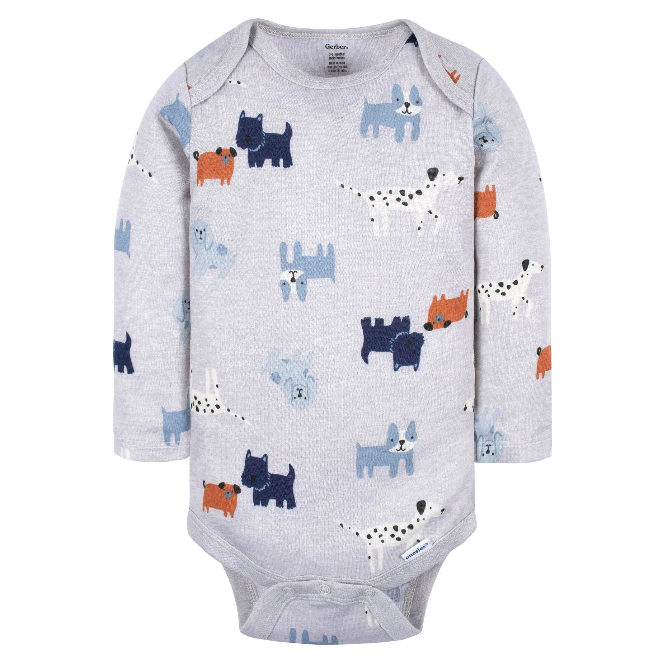 6-Pack Baby Boys Snow Much Fun Onesies Bodysuits Gerber Childrenswea