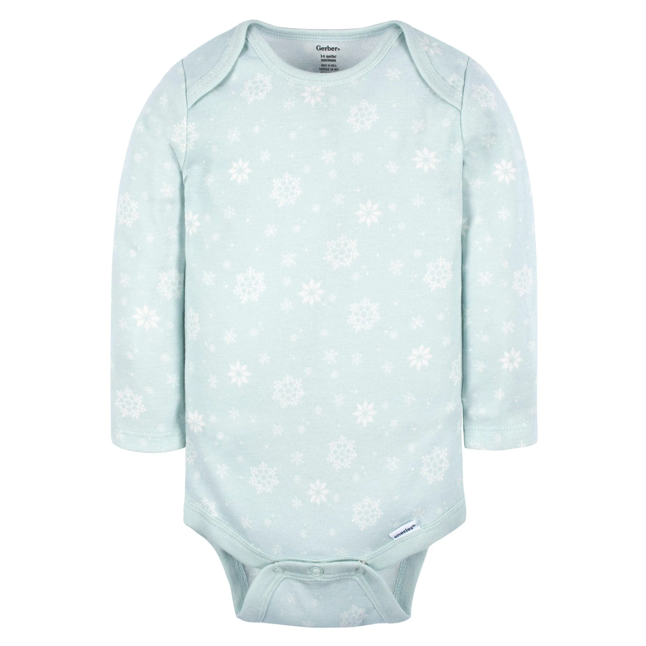 6-Pack Baby Girls Home Onesies Bodysuits Gerber Childrenswea