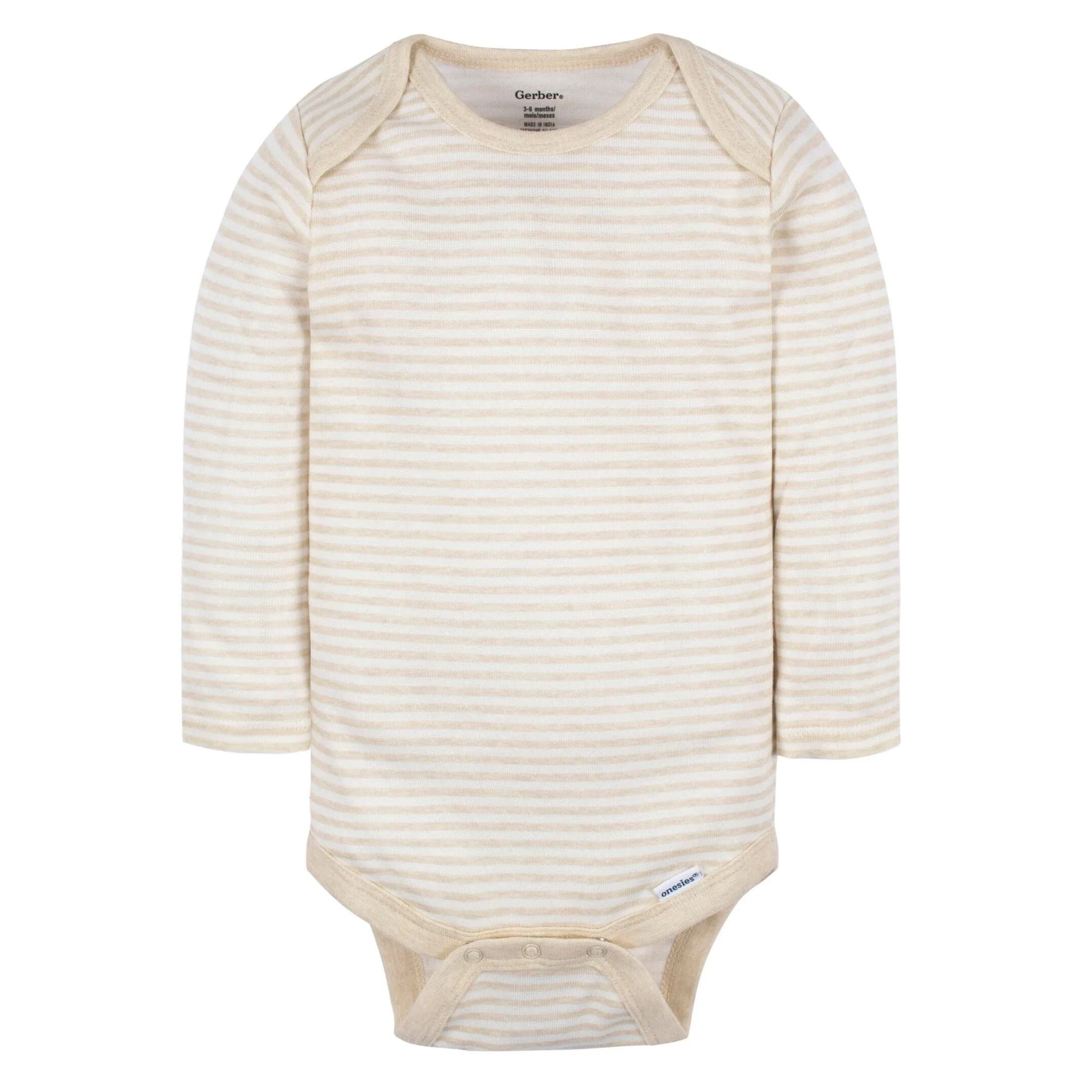 6-Pack Baby Girls Leaves Onesies Bodysuits Gerber Childrenswea