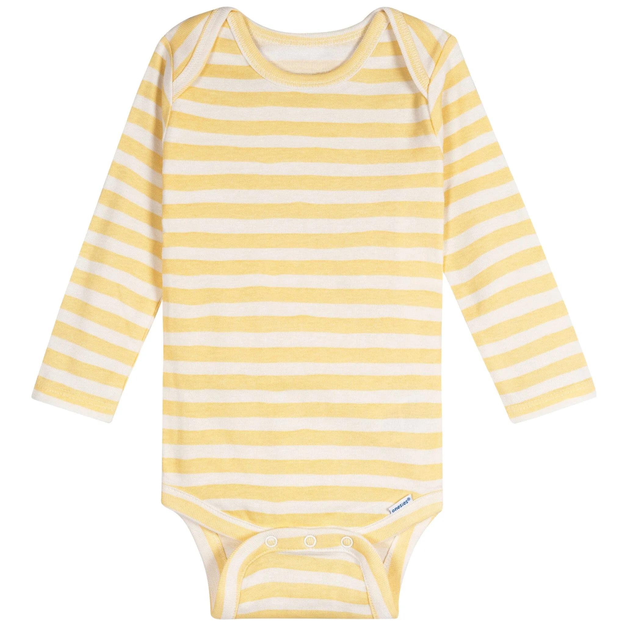 6-Pack Baby Neutral Giraffes Long Sleeve Onesies Bodysuits Gerber Childrenswea