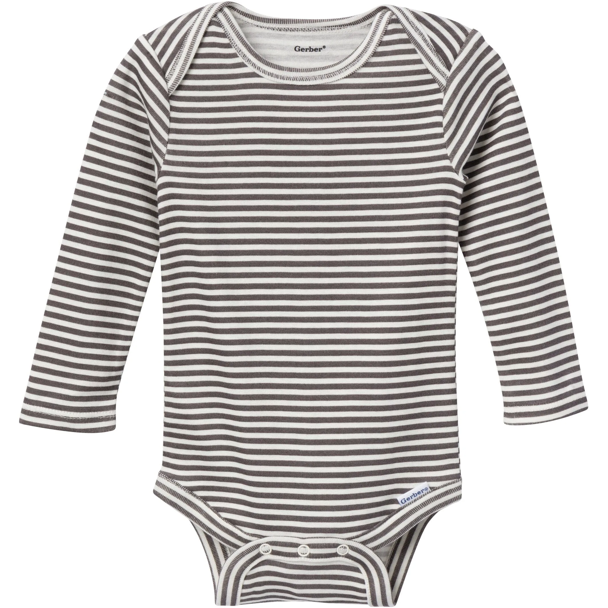 6-Pack Baby Neutral Tan Little Apples Bodysuits Gerber Childrenswea