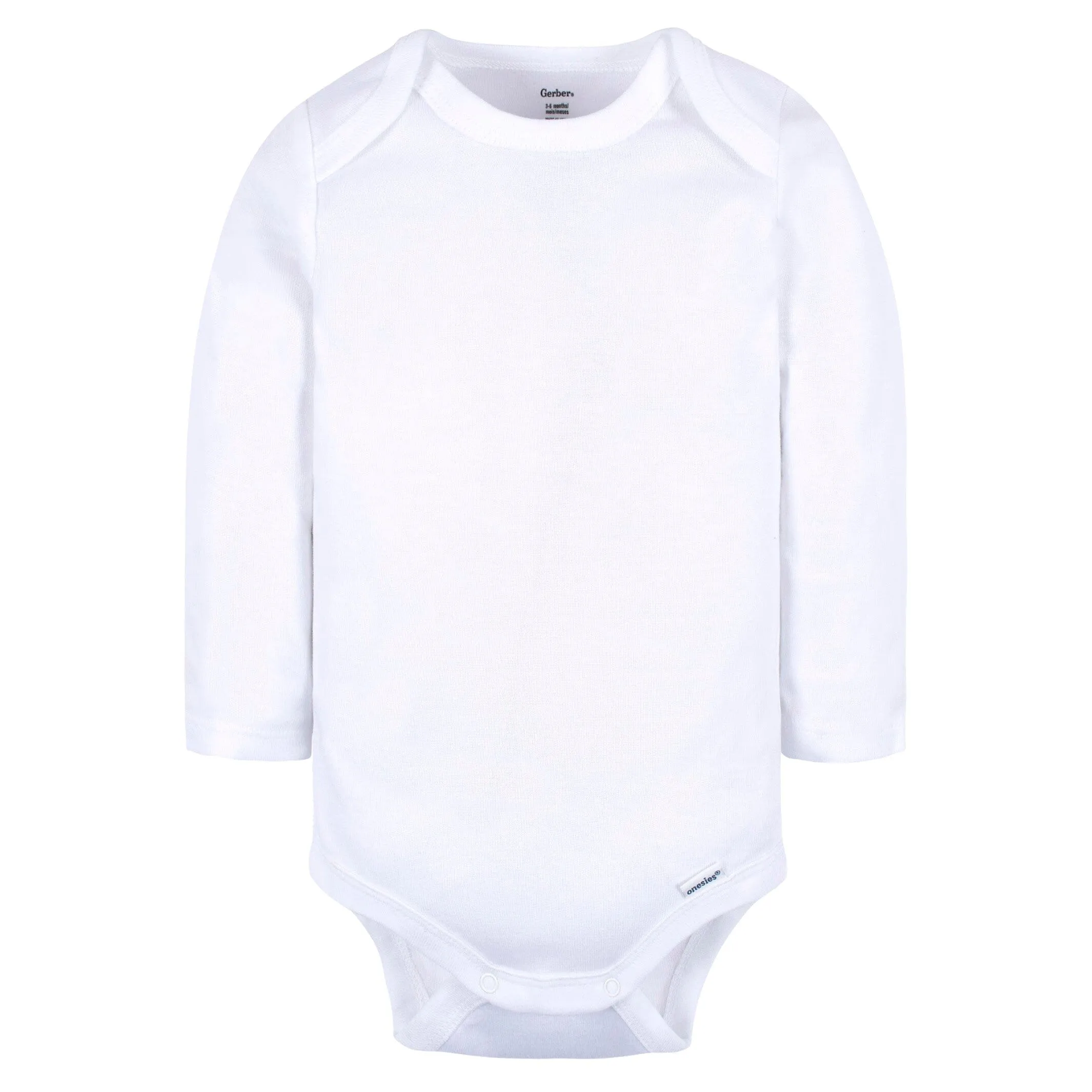 6-Pack Baby Neutral White, Gray, & Black Onesies Bodysuits Gerber Childrenswea