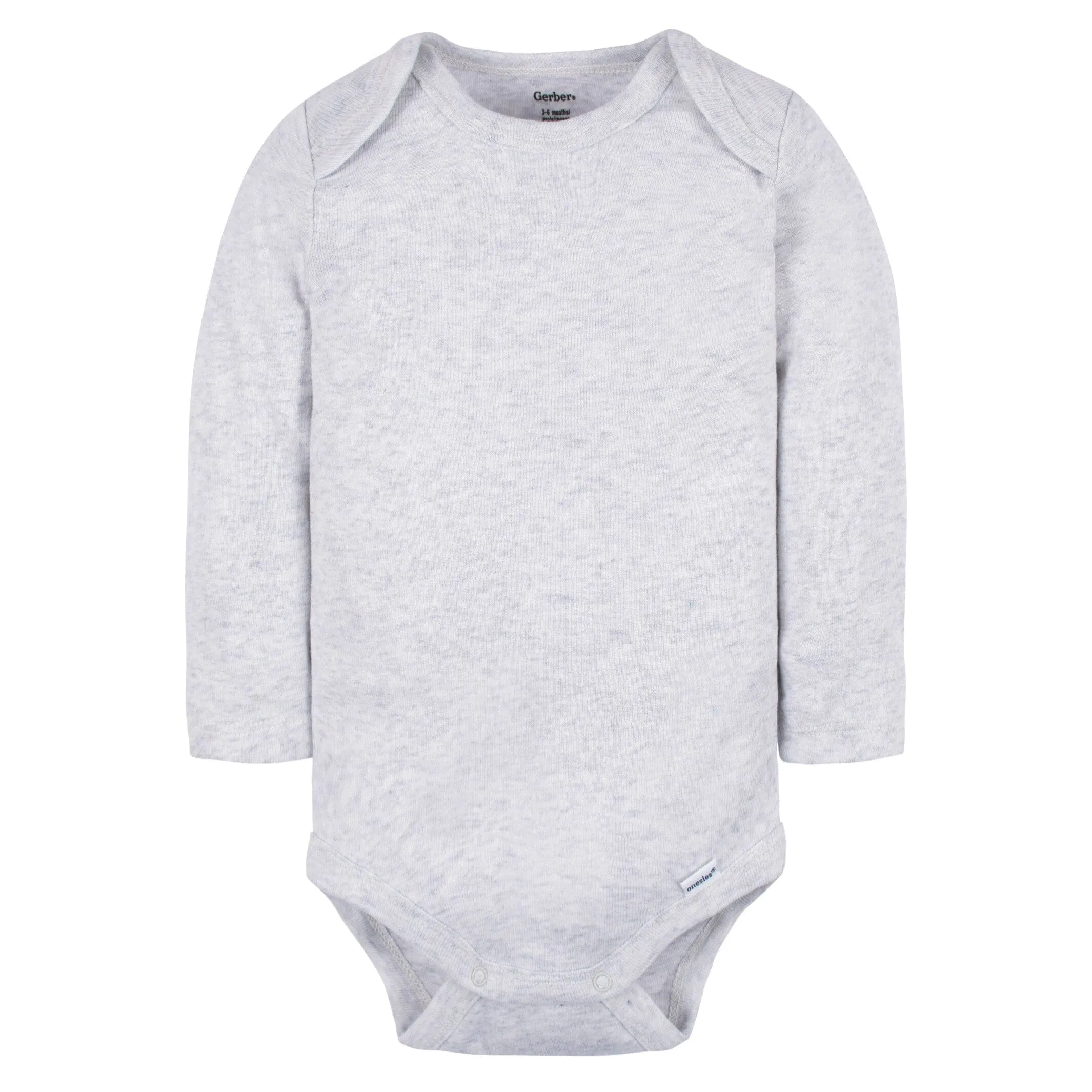 6-Pack Baby Neutral White, Gray, & Black Onesies Bodysuits Gerber Childrenswea